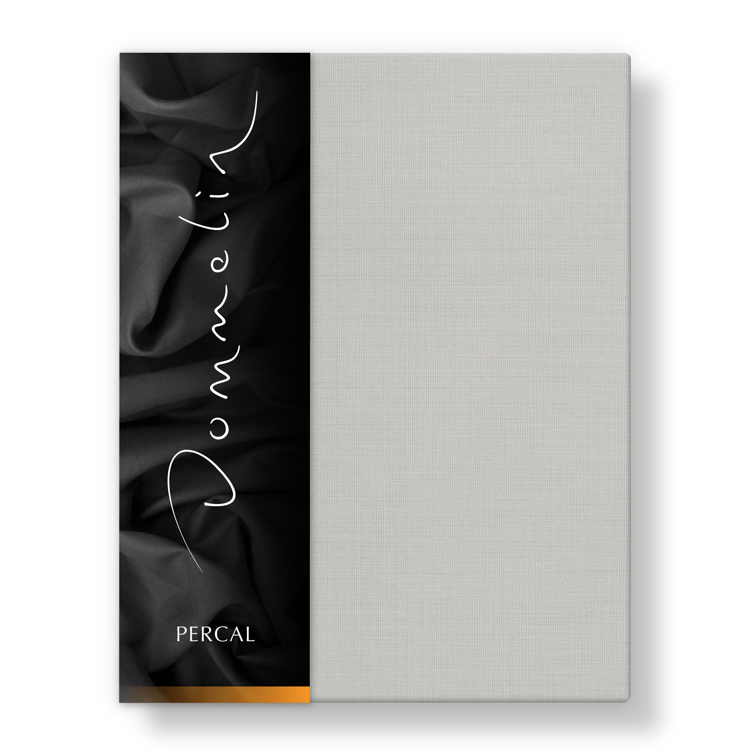 Dommelin Hoeslaken Hoge Hoek Percal 200TC Zilver