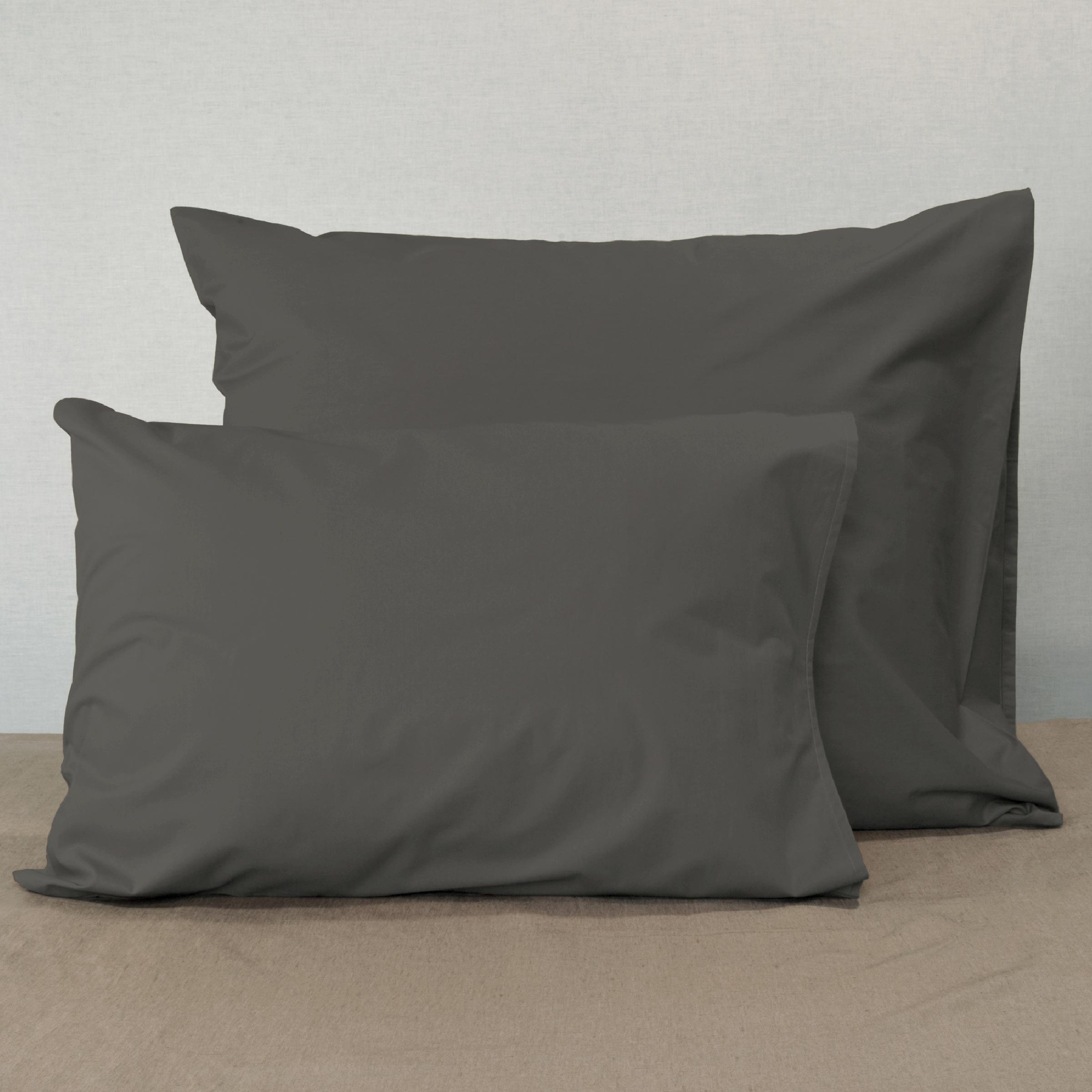 Dommelin Kussensloop Percal 200TC Leisteengrijs