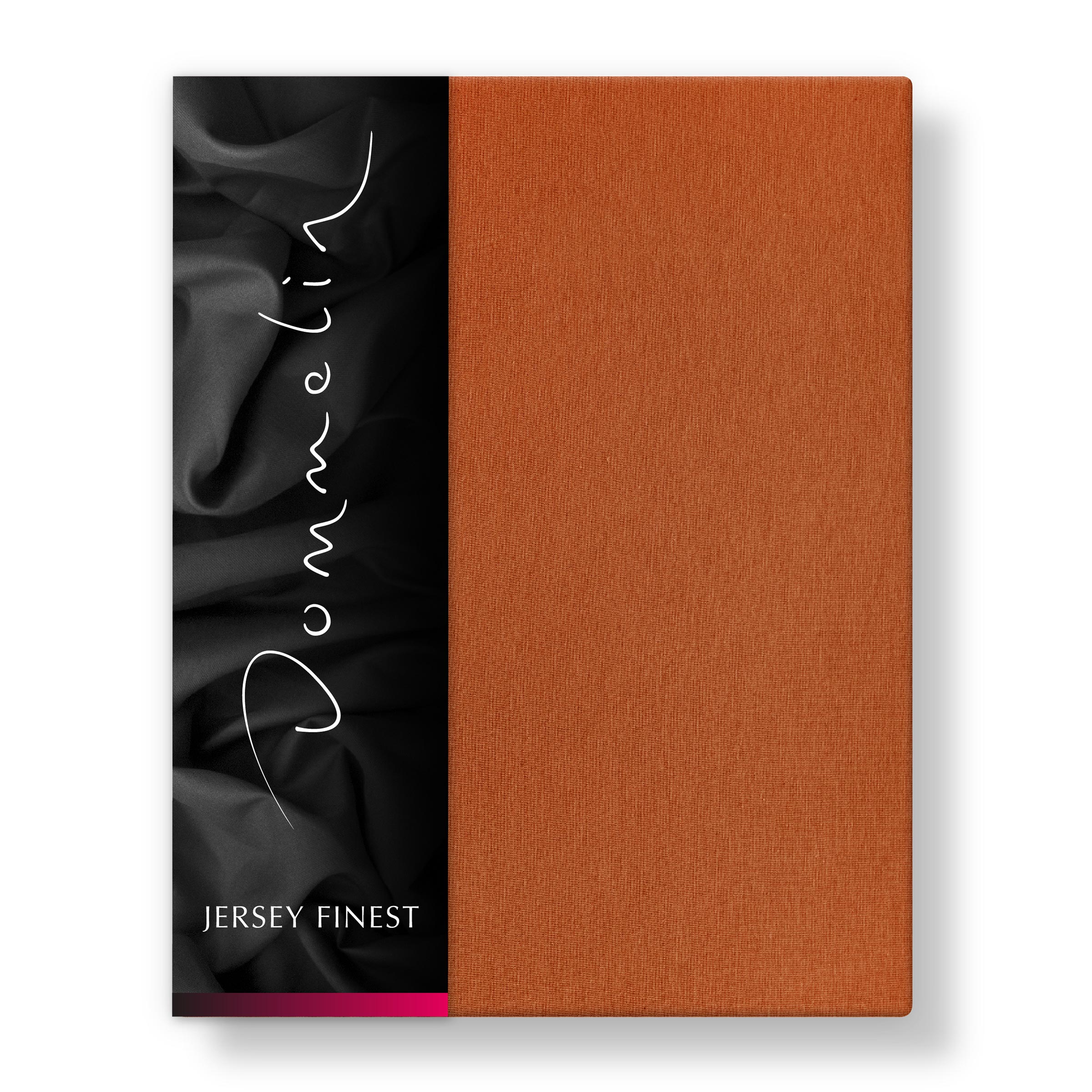 Dommelin Hoeslaken Jersey Finest Terracotta