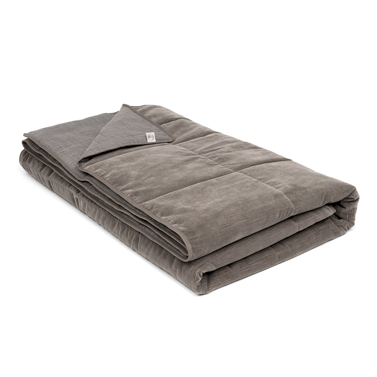 Mrs.Me Bedeind Sprei Hero Velours Taupe 140 x 300 cm
