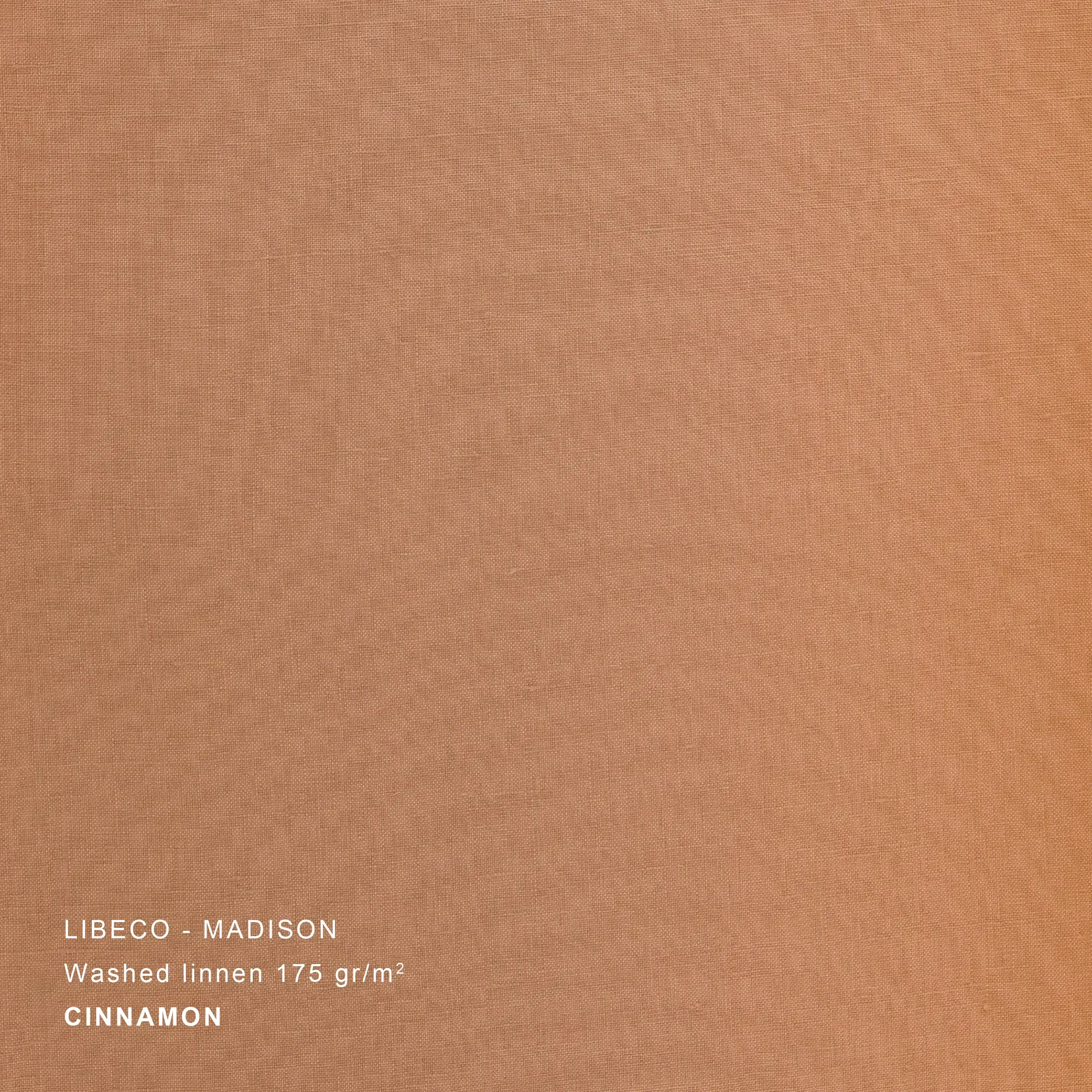 Libeco Kussensloop Madison Washed Linnen 175 gr/m2 Cinnamon