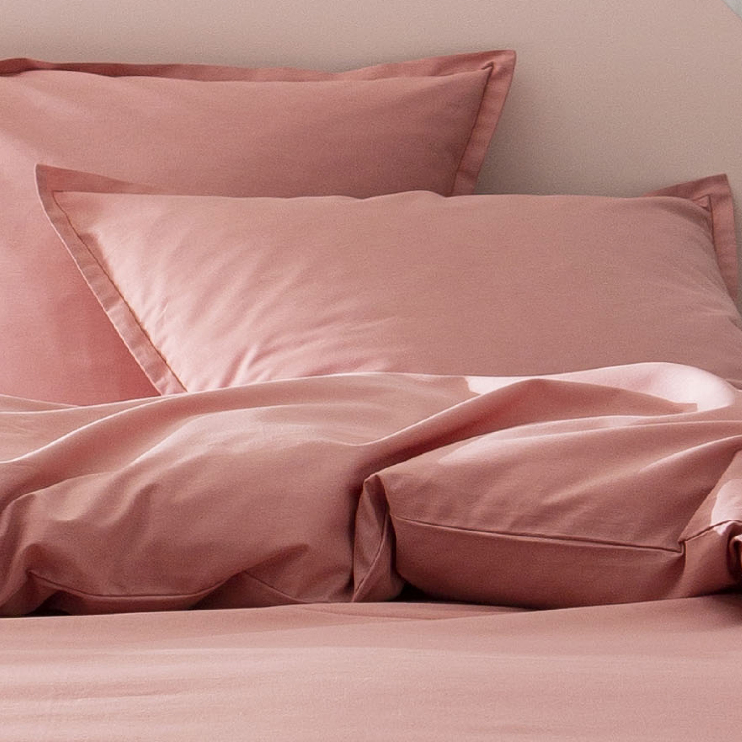 Essix Dekbedovertrek Set Tout Doux Katoen 145TC Rose Solaire 