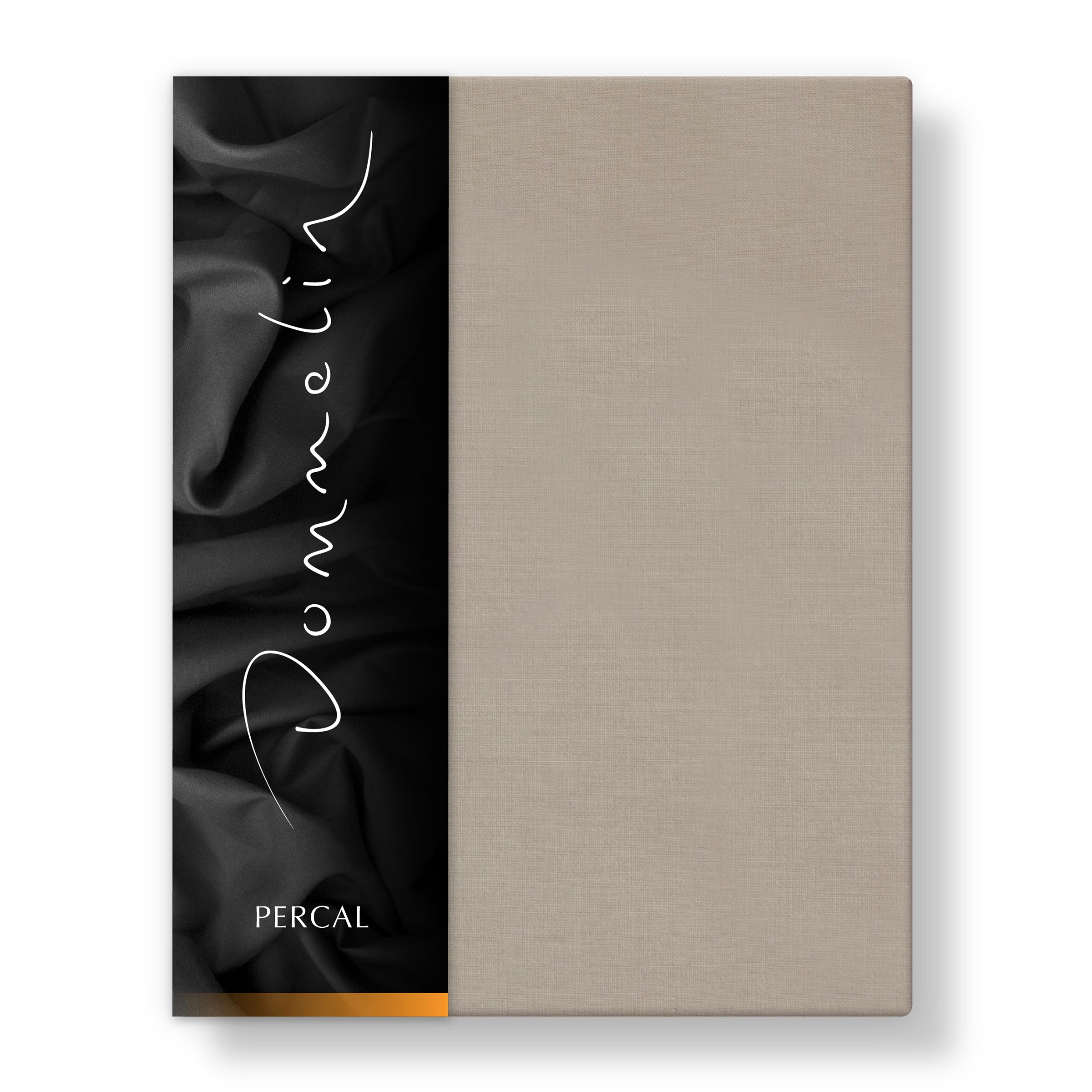 Dommelin Hoeslaken Hoge Hoek Percal 200TC Kaki