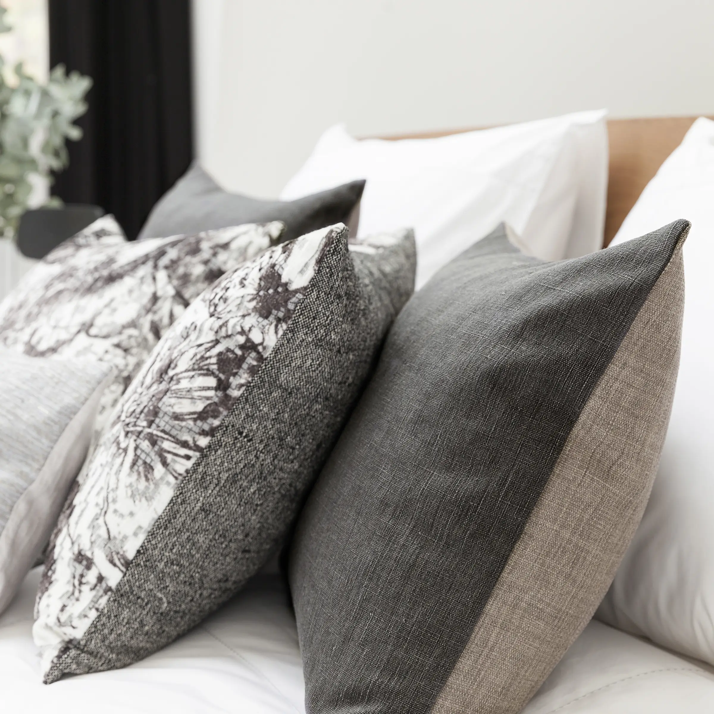 Mrs.Me Dekbedovertrekset Matrix Percal 500TC Wit