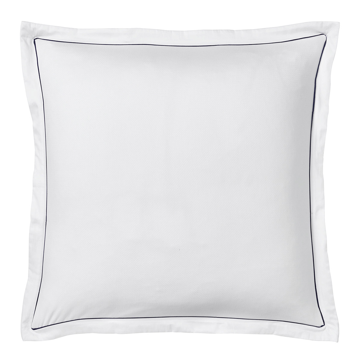 Alexandre Turpault Kussensloop Orsay Organic Jacquard Satijn 300TC Wit - Marine