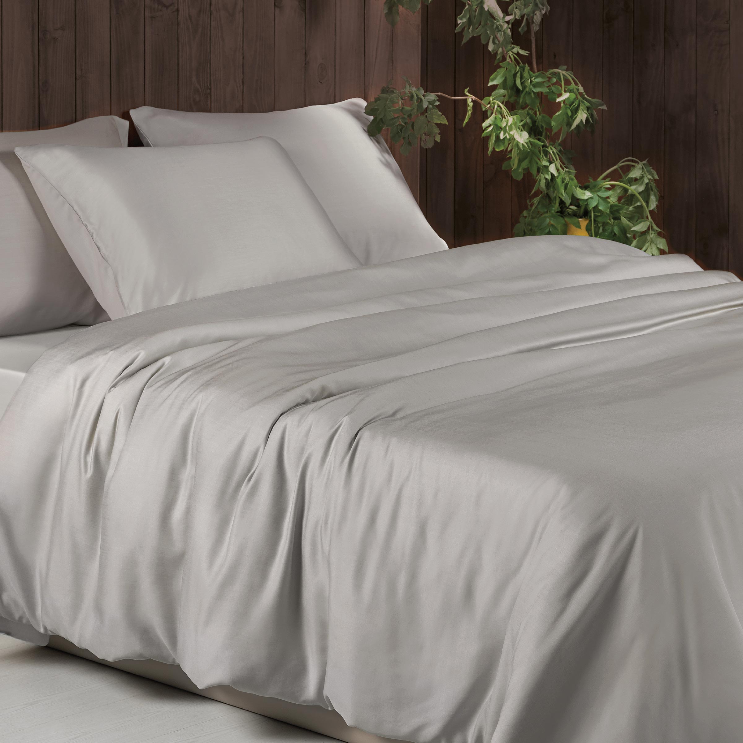 Dommelin Kussensloop Micromodal Lichtgrijs 