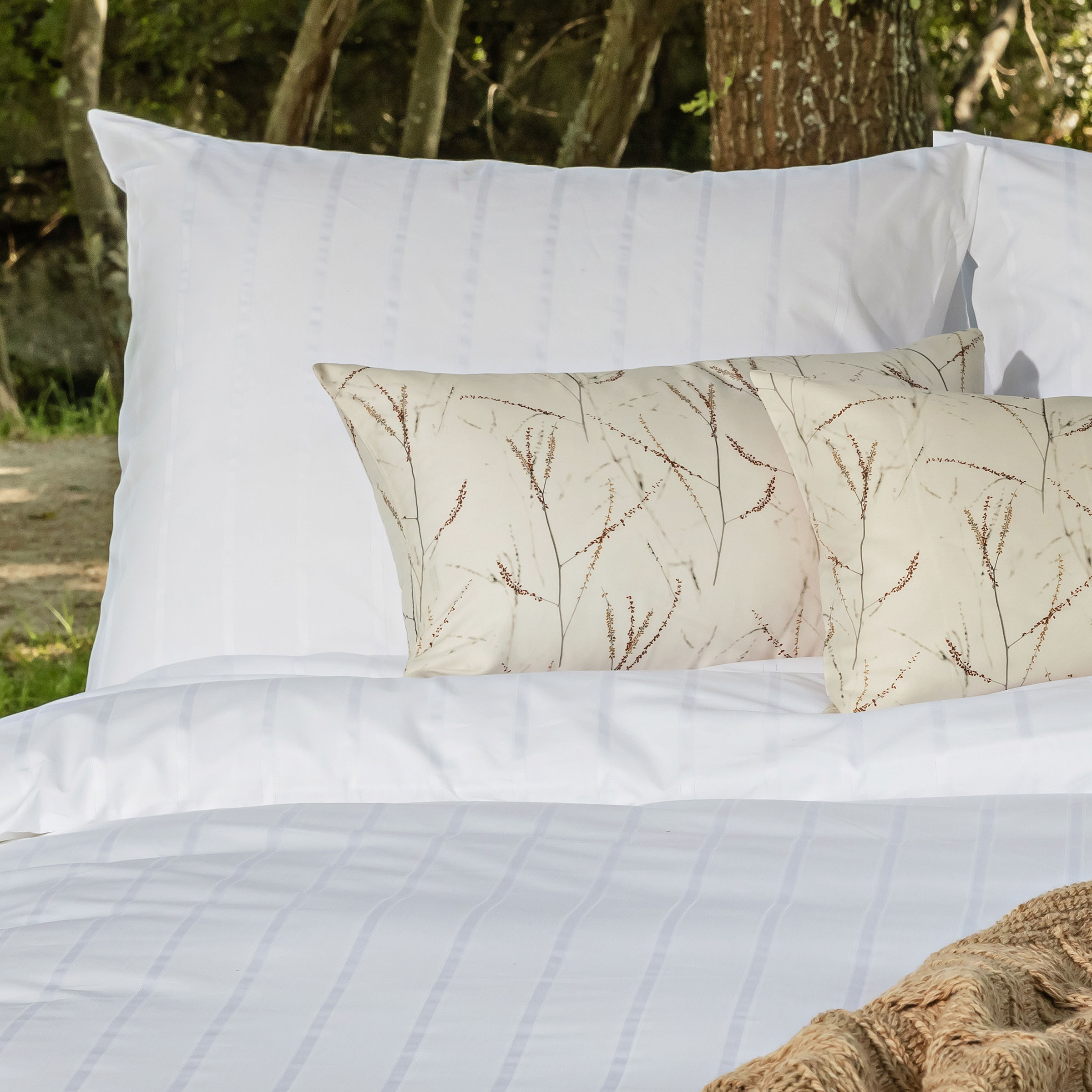 Dommelin Dekbedovertrekset Ajour Percal 200TC Wit 