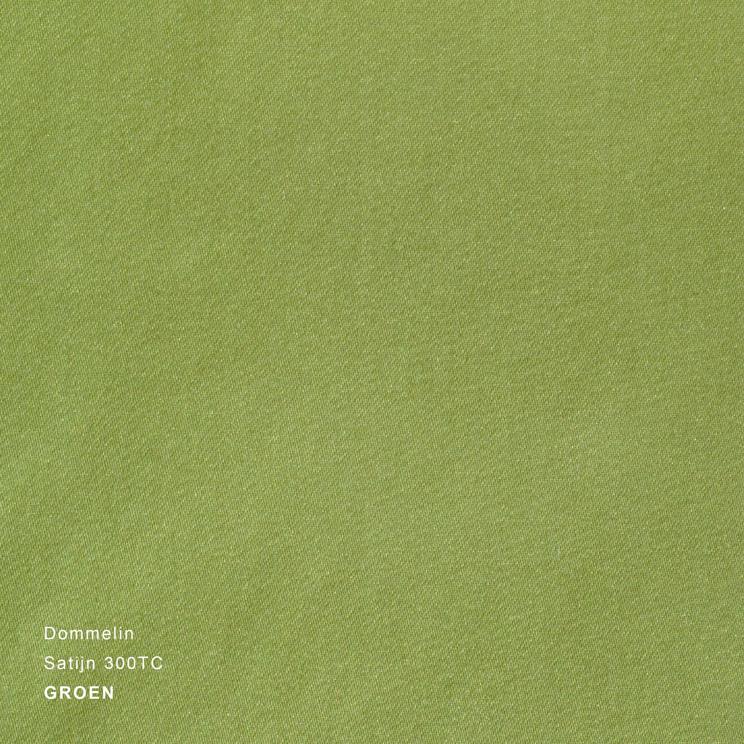 Dommelin Dekbedovertrek Set Satijn 300TC Groen