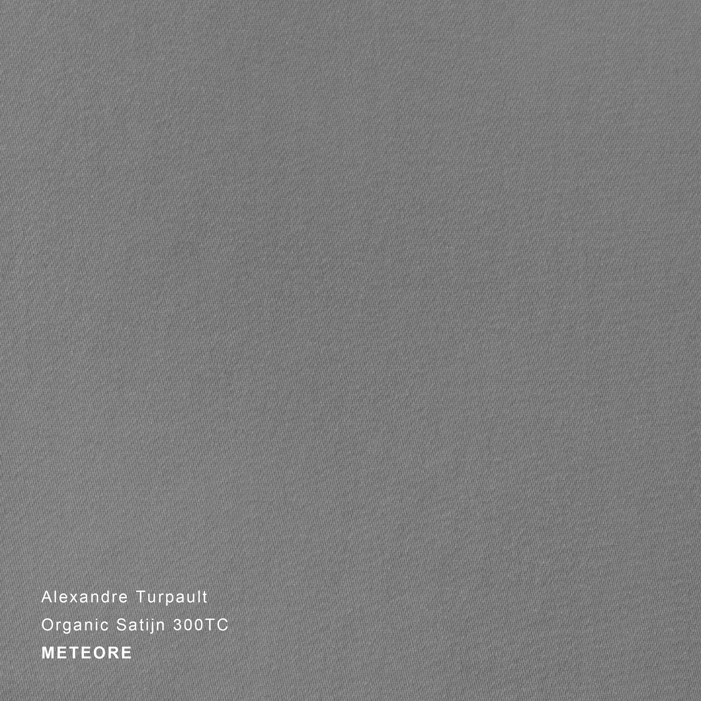 Alexandre Turpault Dekbedovertrek Teophile Organic Satijn 300TC Meteore