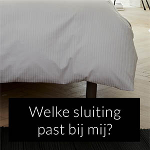 Welke sluiting