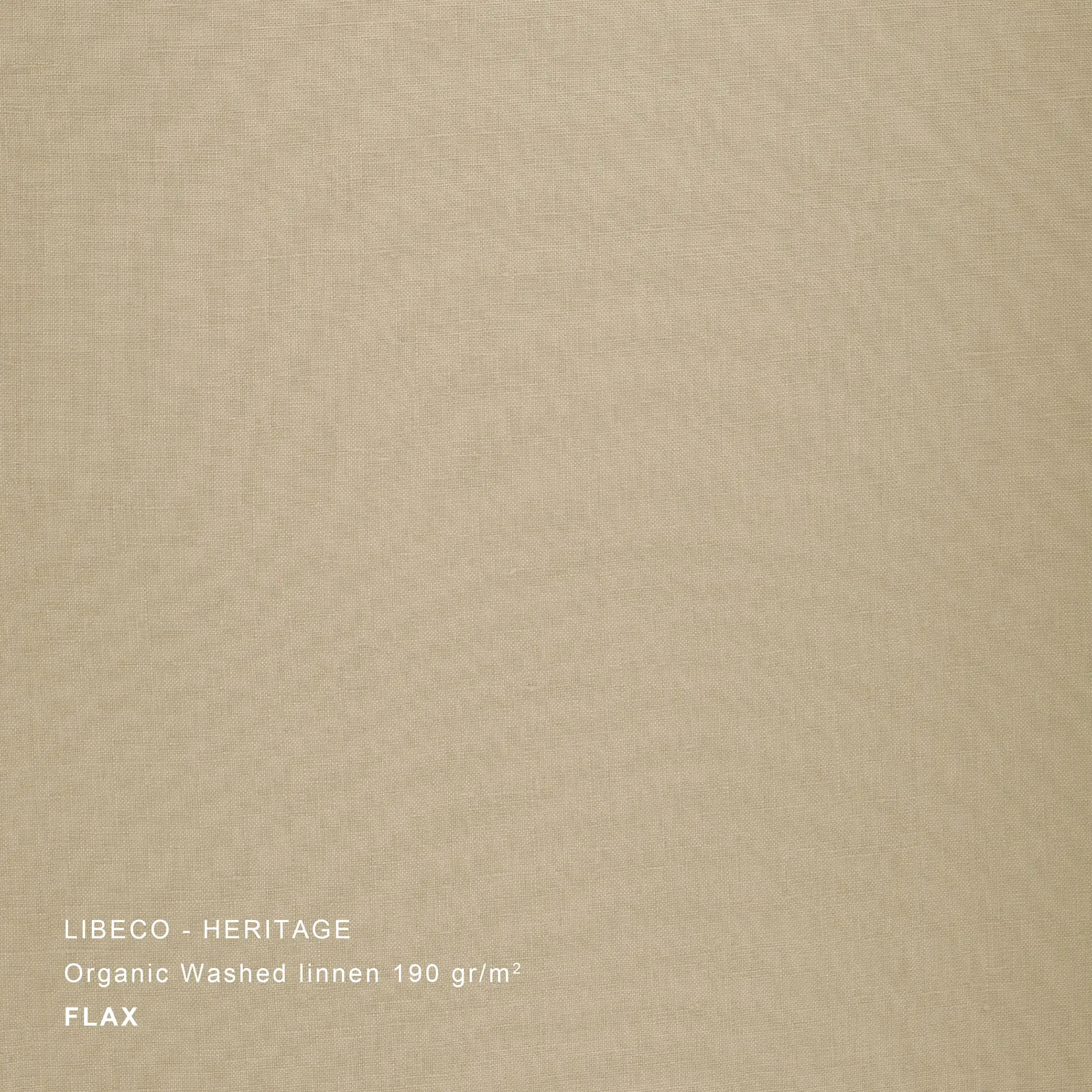 Libeco Hoeslaken Heritage Organic Washed Linnen 190 gr/m2 Flax H33