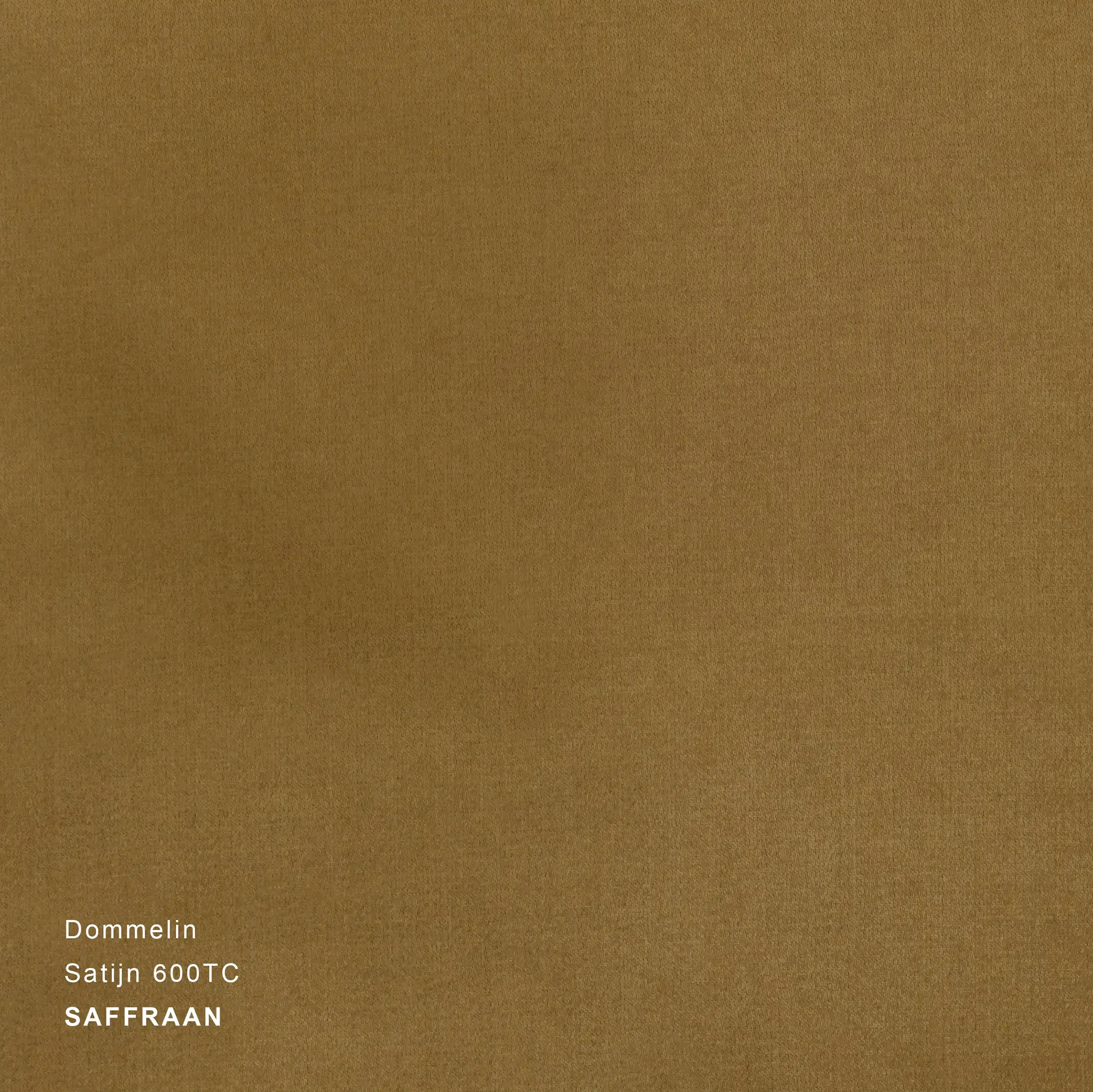 Dommelin Kussensloop Volant Satijn 600TC Saffraan 60 x 70 cm