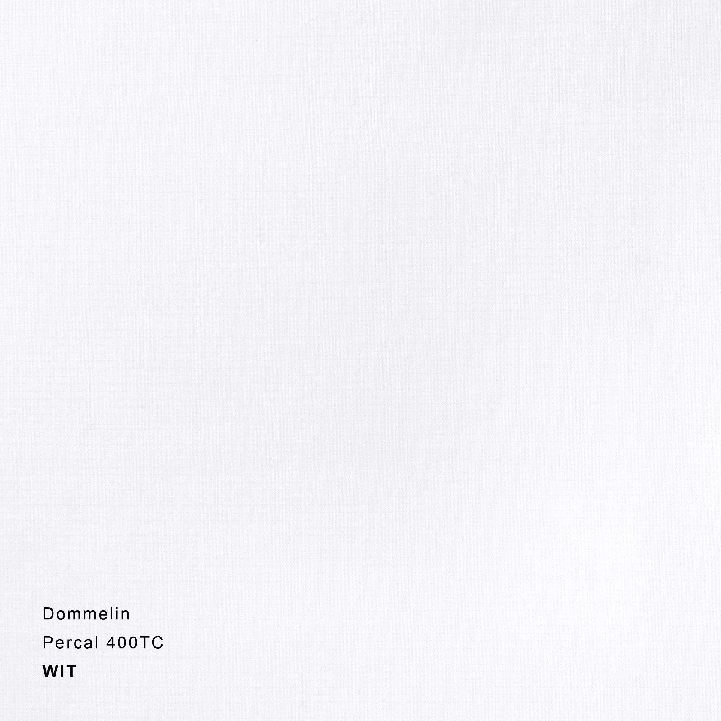 Dommelin Dekbedovertrek Set Percal 400TC Wit