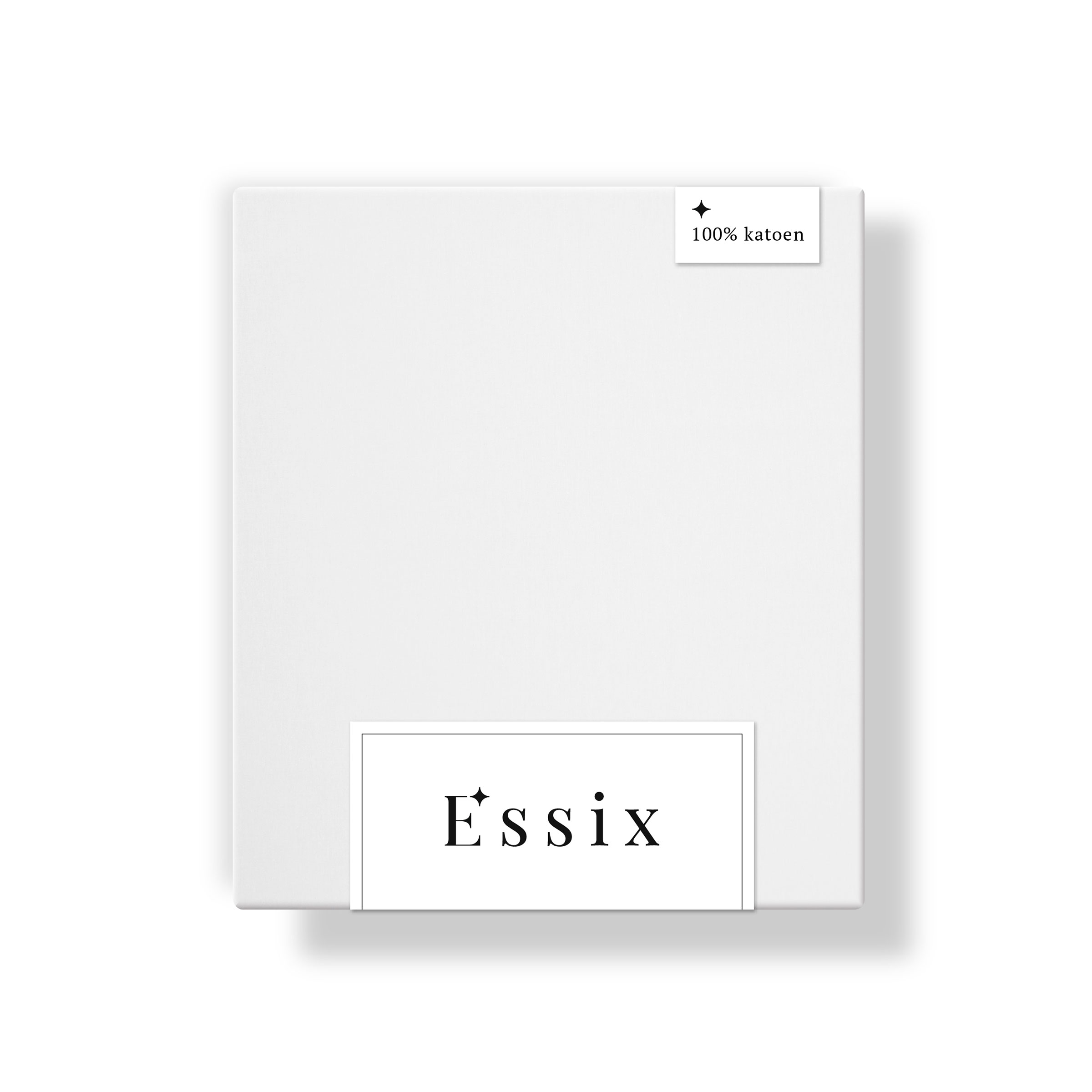 Essix Kussensloop Tout Doux Katoen 145TC Wit