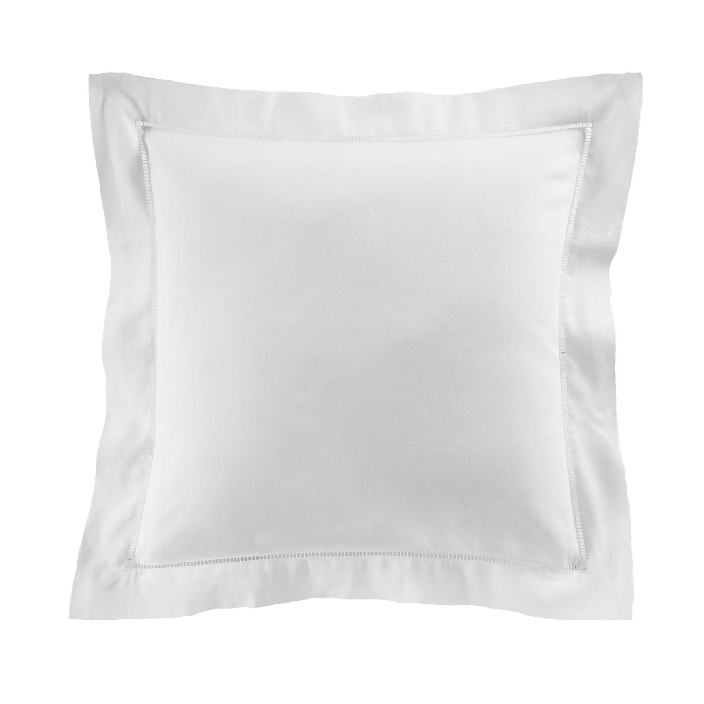 Alexandre Turpault Kussensloop Venise Halflinnen Wit