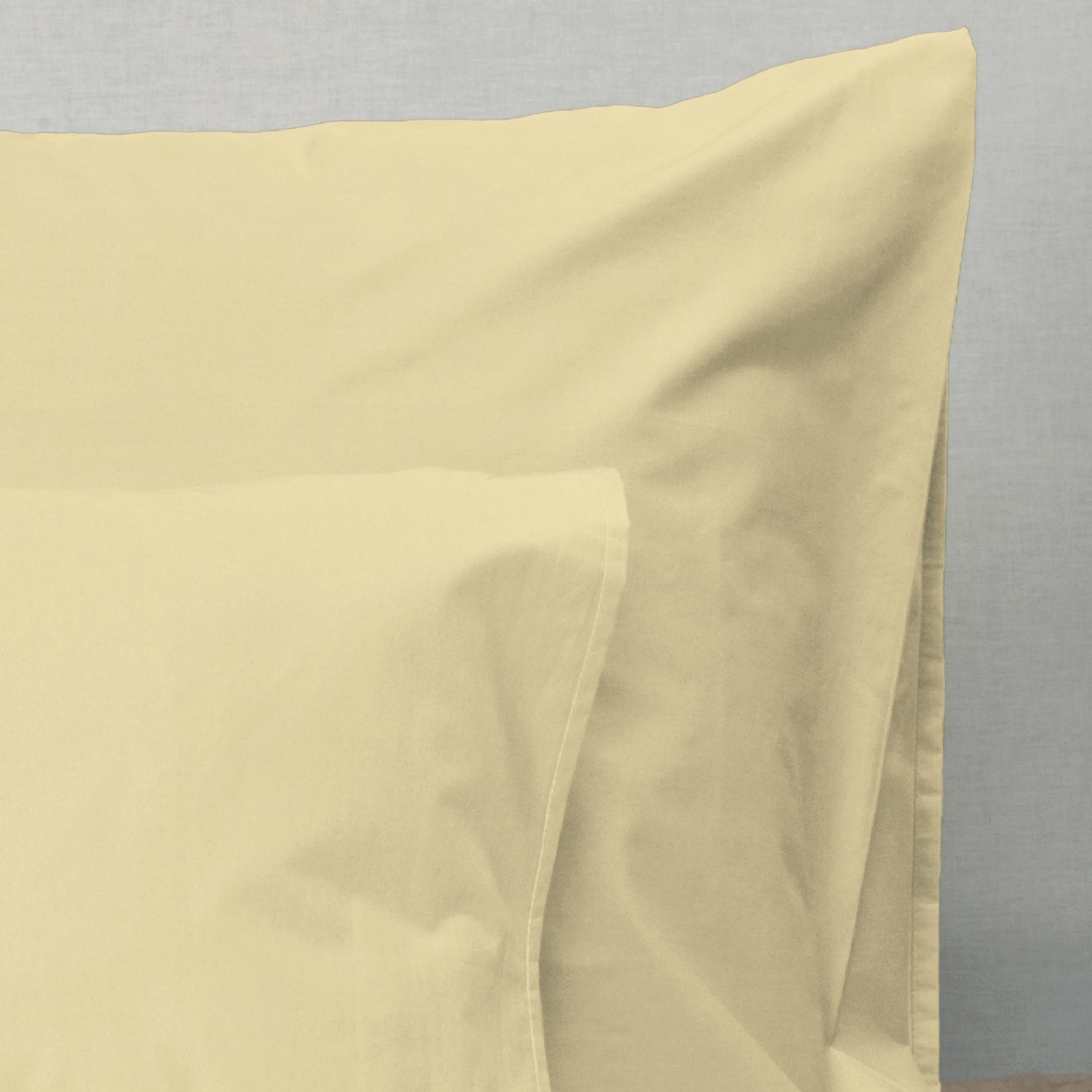 Dommelin Kussensloop Percal 200TC Lichtgeel