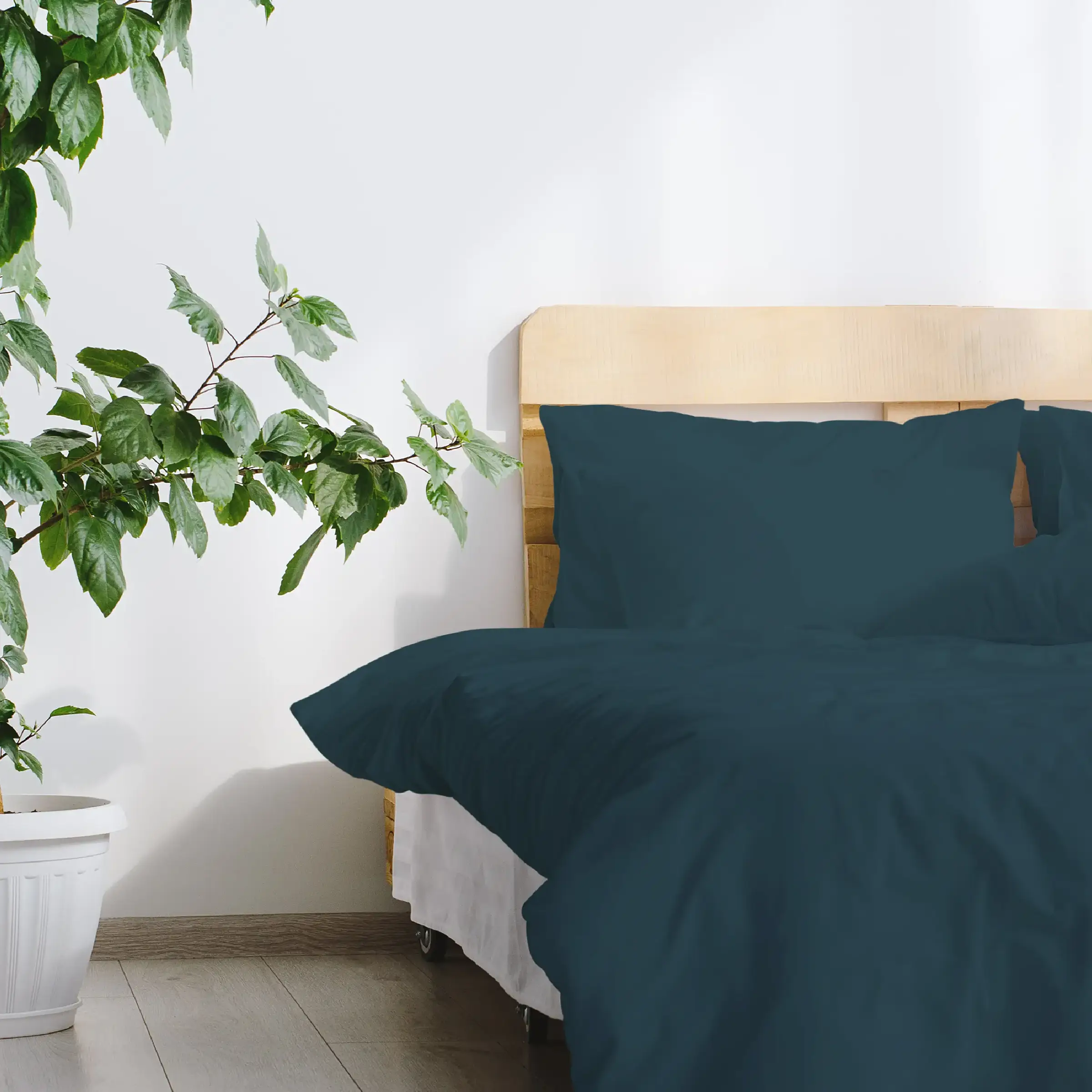 Dommelin Laken Katoen 180TC Petrol