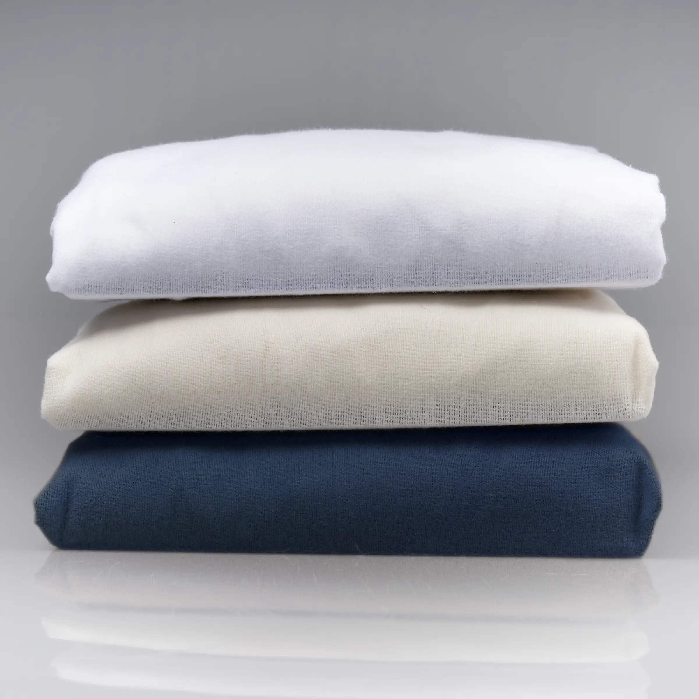 Lysdrap Topper Hoeslaken Flanel 140 gr/m2 Wit