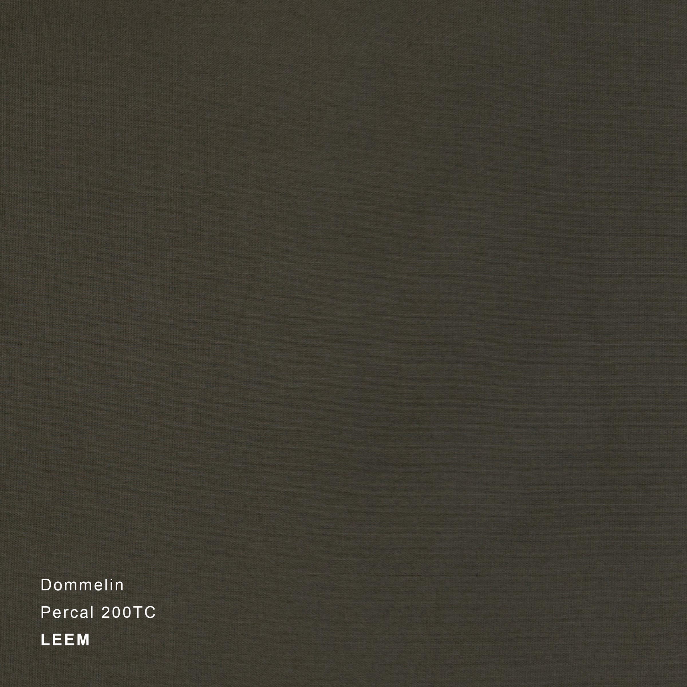 Dommelin Dekbedovertrek Percal 200TC Leem