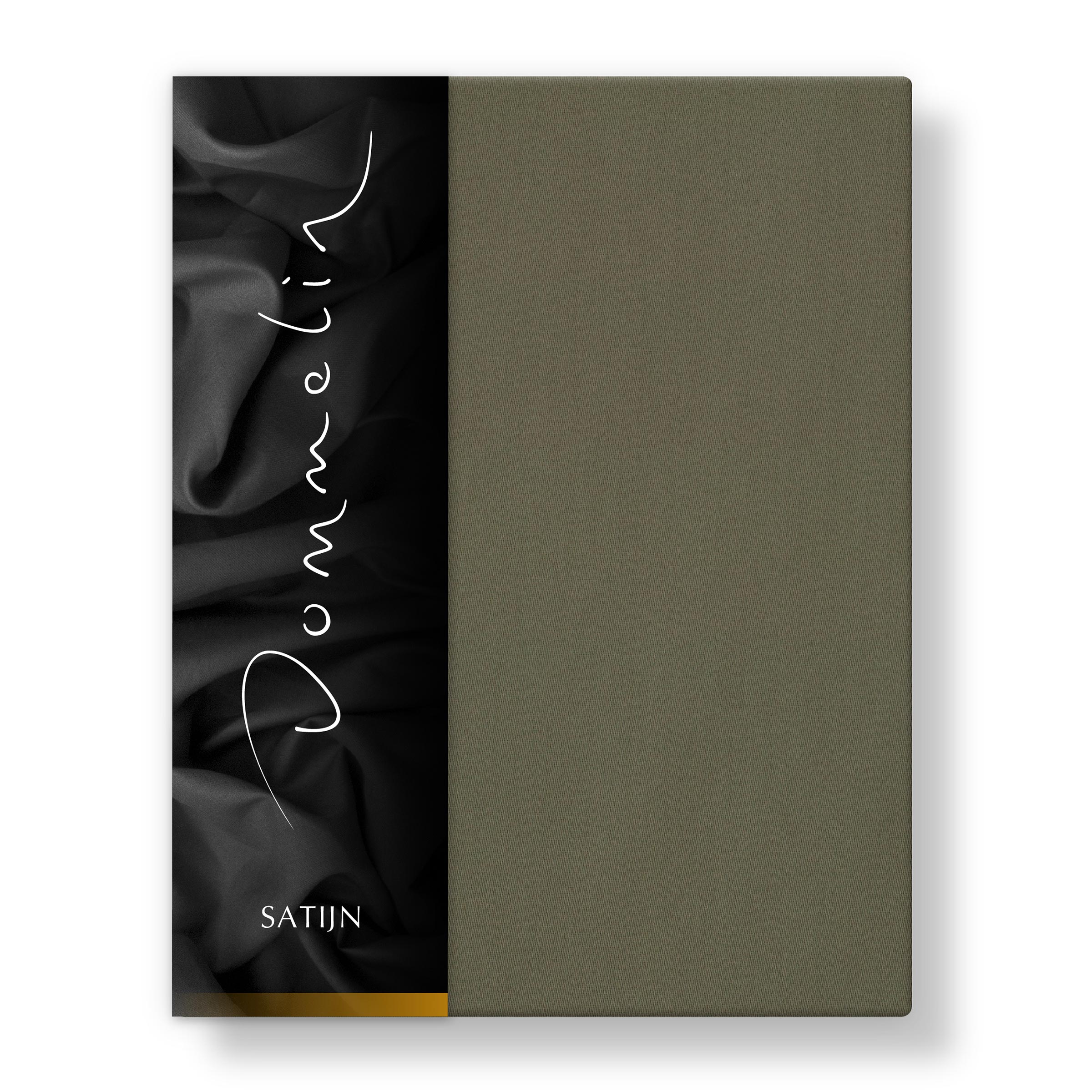 Dommelin Laken Satijn 300TC Olijf