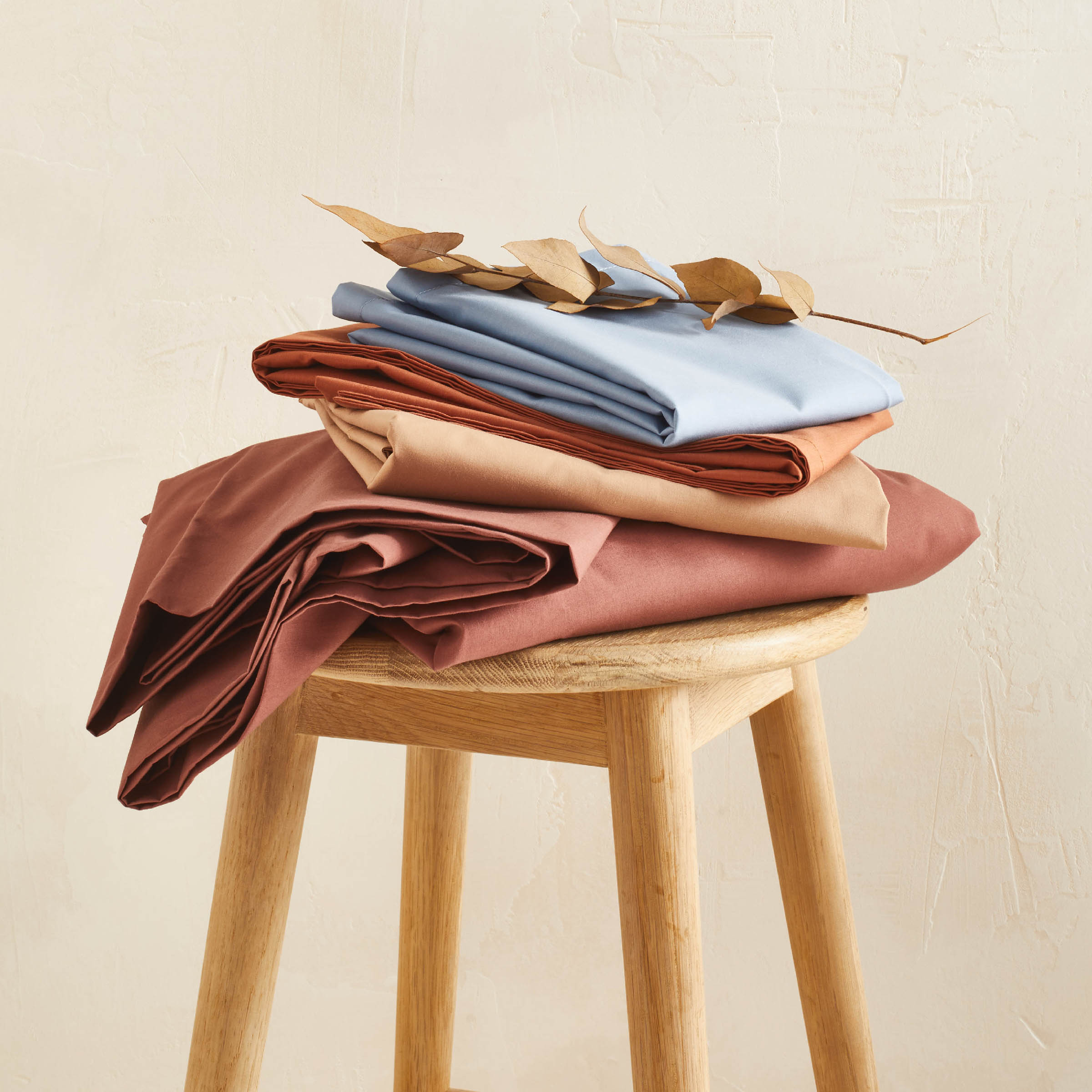 Essix Dekbedovertrek Set Premiere Percal 200TC Taupe 