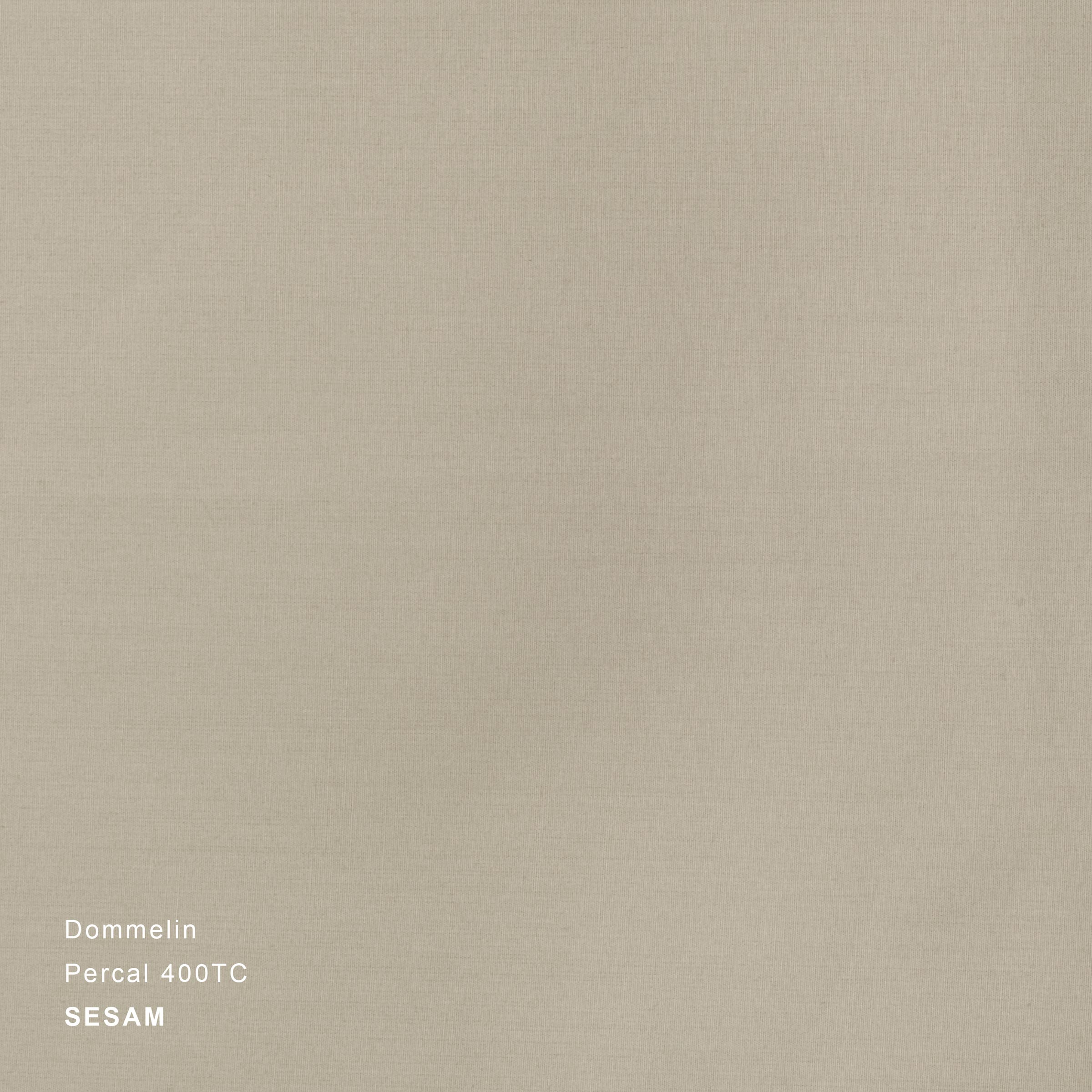 Dommelin Dekbedovertrek Set Percal 400TC Sesam 