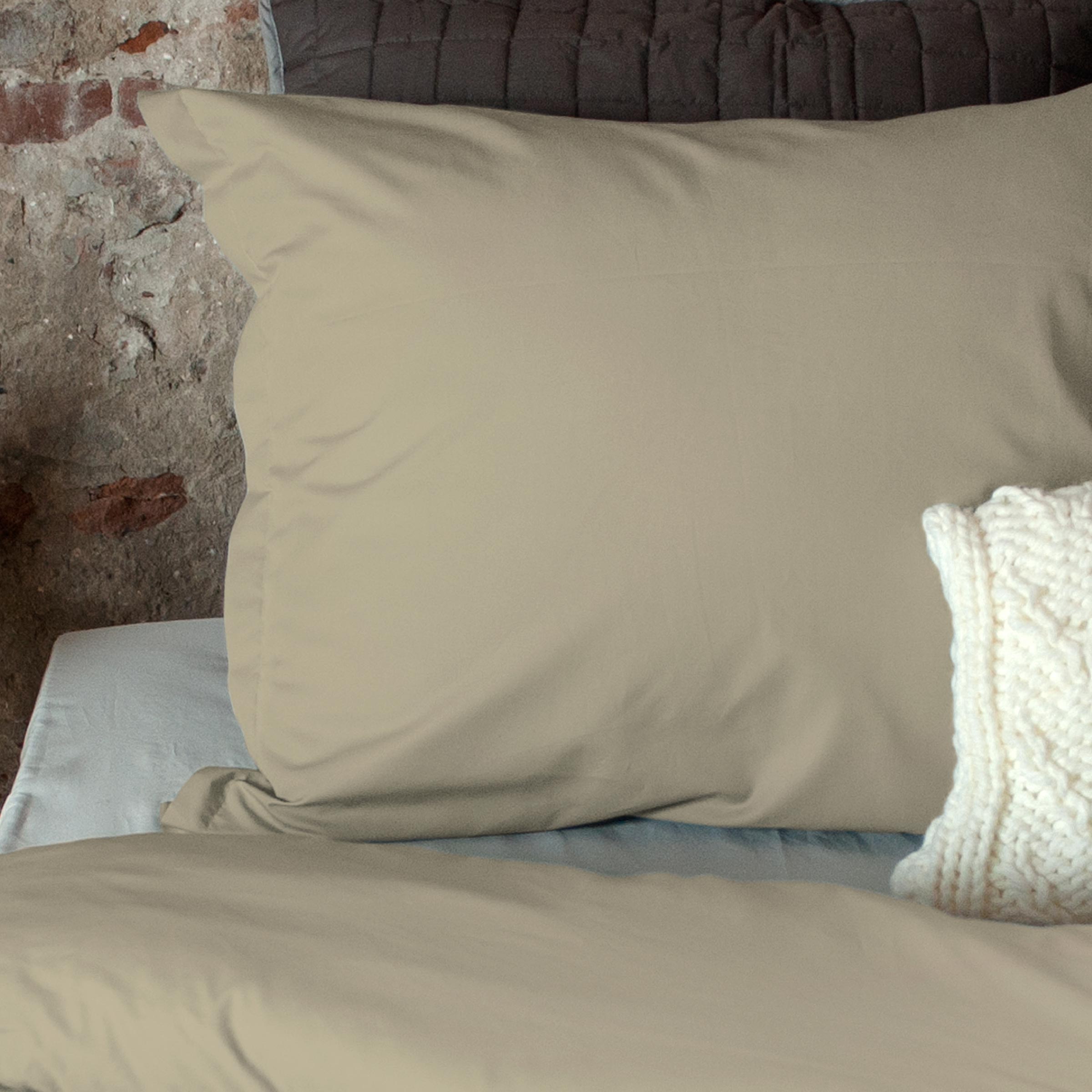 Dommelin Kussensloop Percal 400TC Sesam