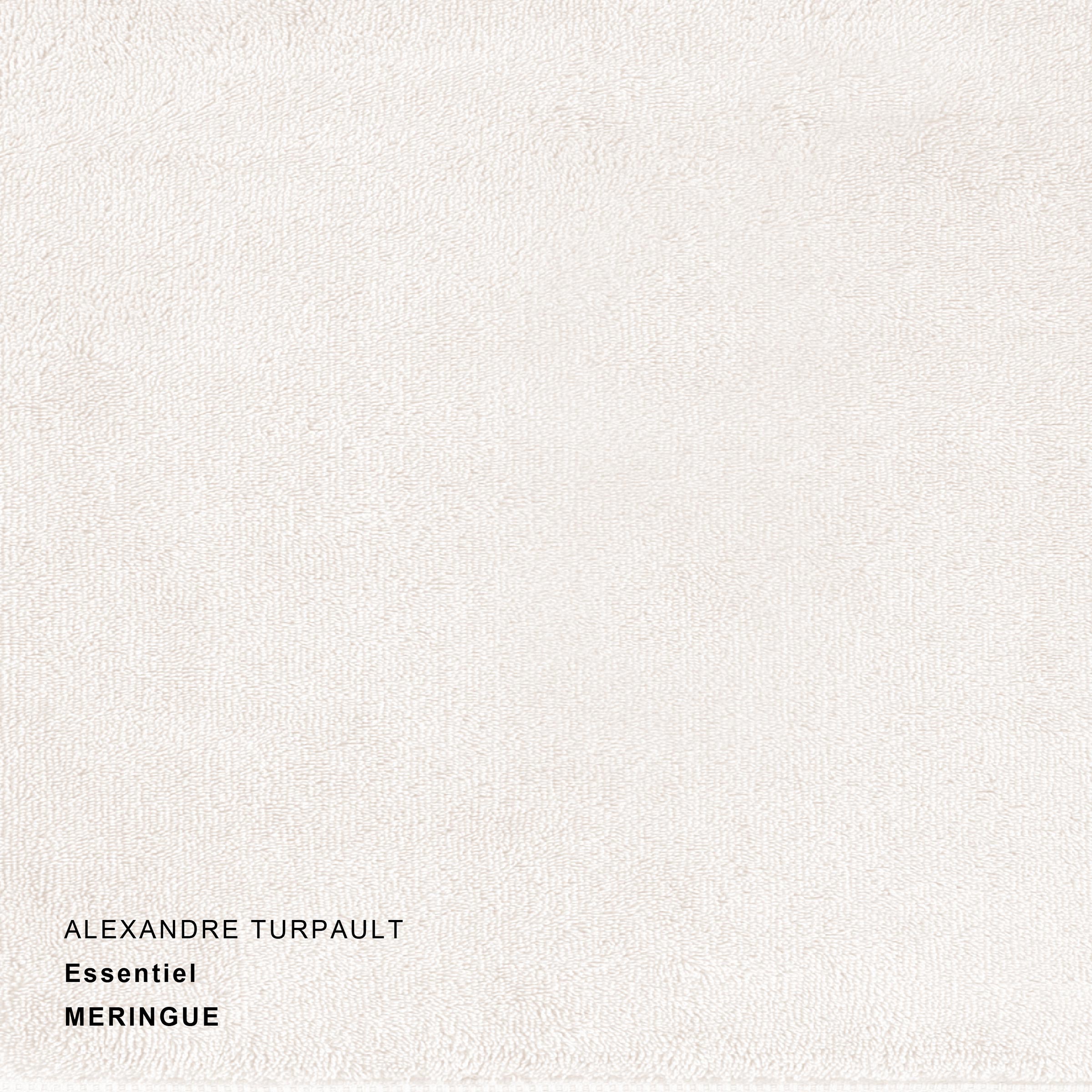 Alexandre Turpault Handdoek Essentiel Organic Katoen 650 gr/m2 Meringue 60 x 100 cm
