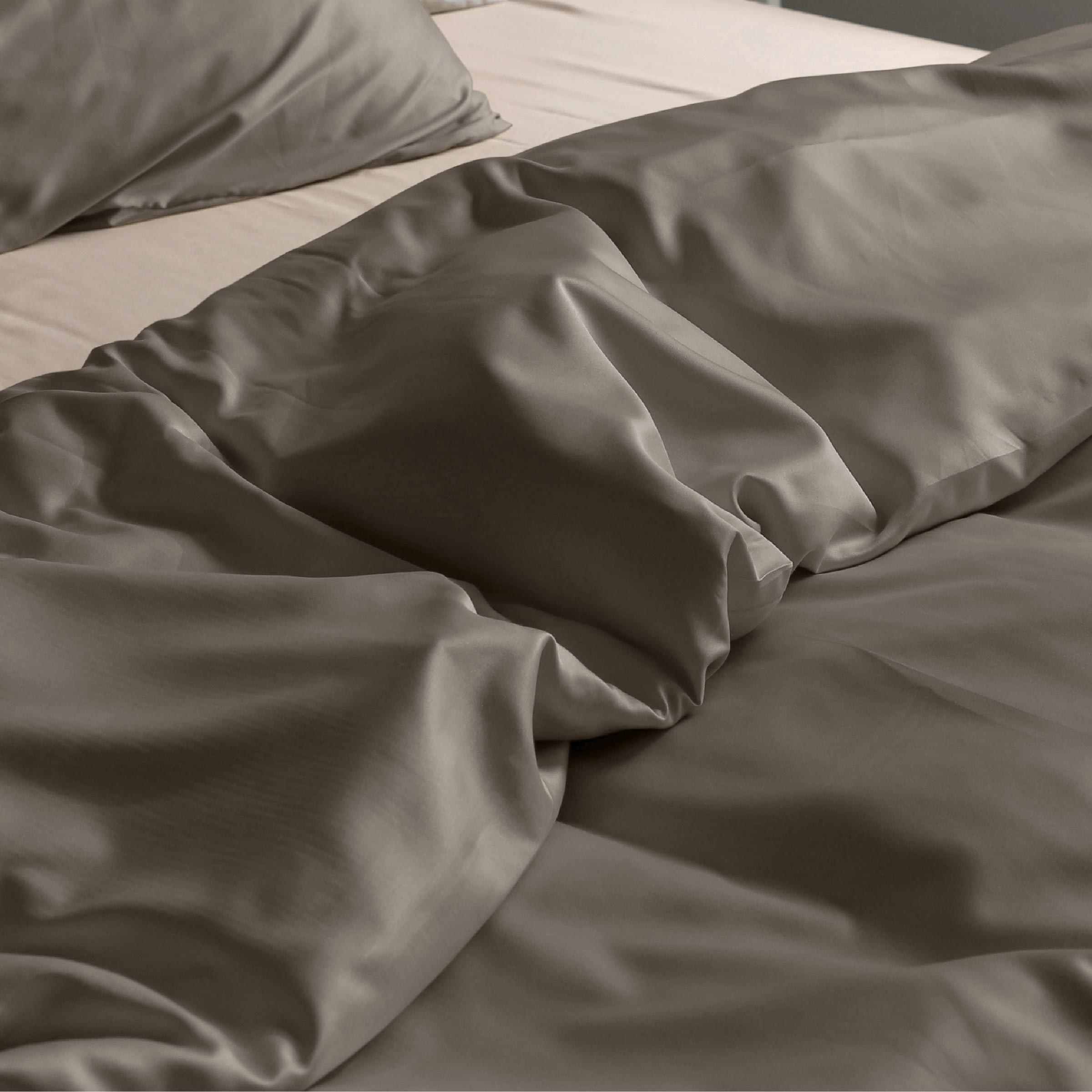 Dommelin Dekbedovertrek Set Satijn 300TC Nootmuskaat 