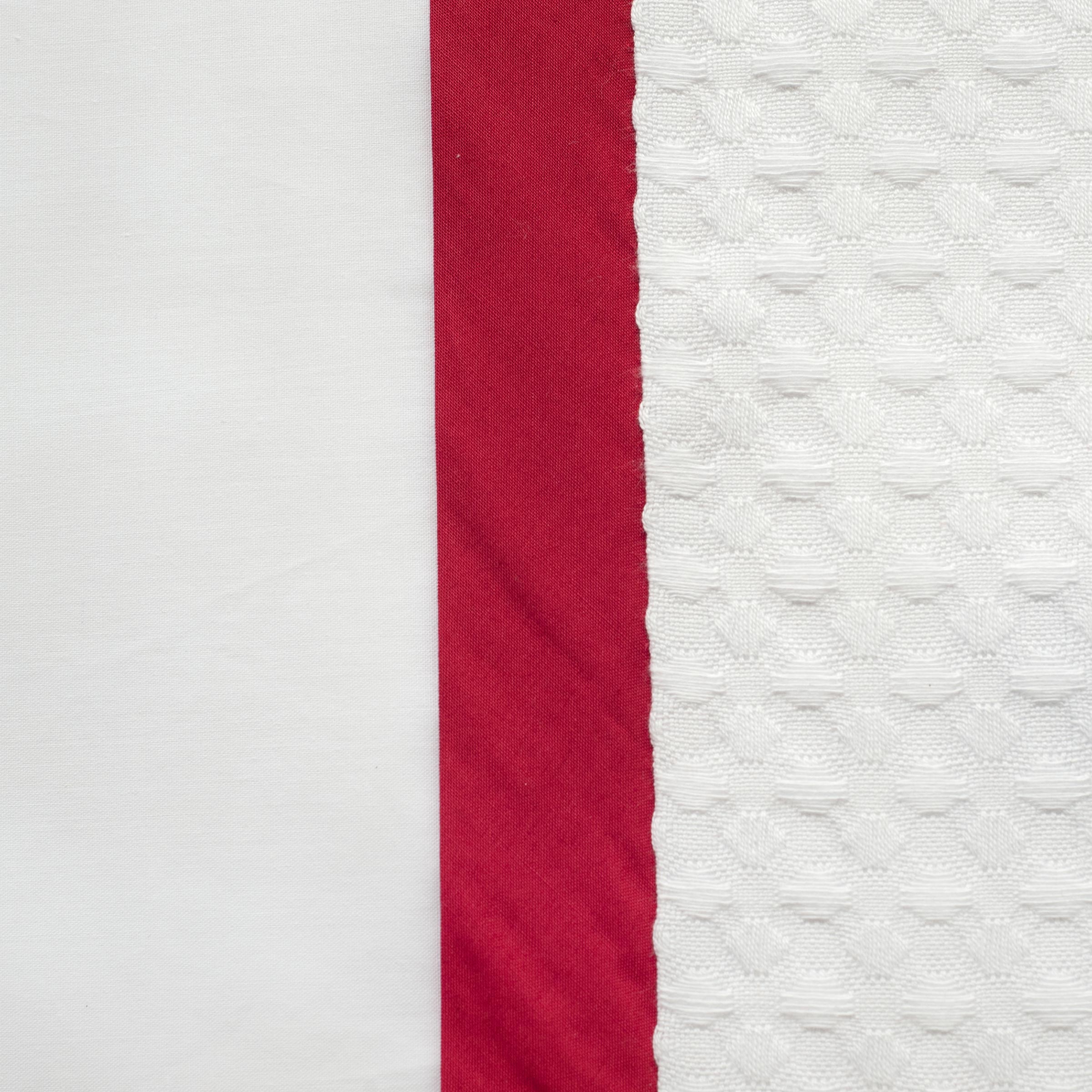 Dommelin Dekbedovertrekset Bari Percal 200TC Wit - Cherry 