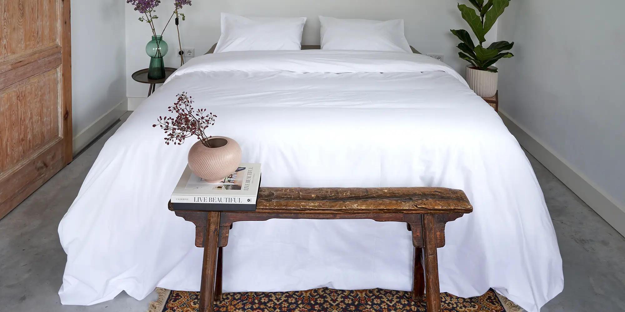 Dommelin Organic percal dekbedovertrek