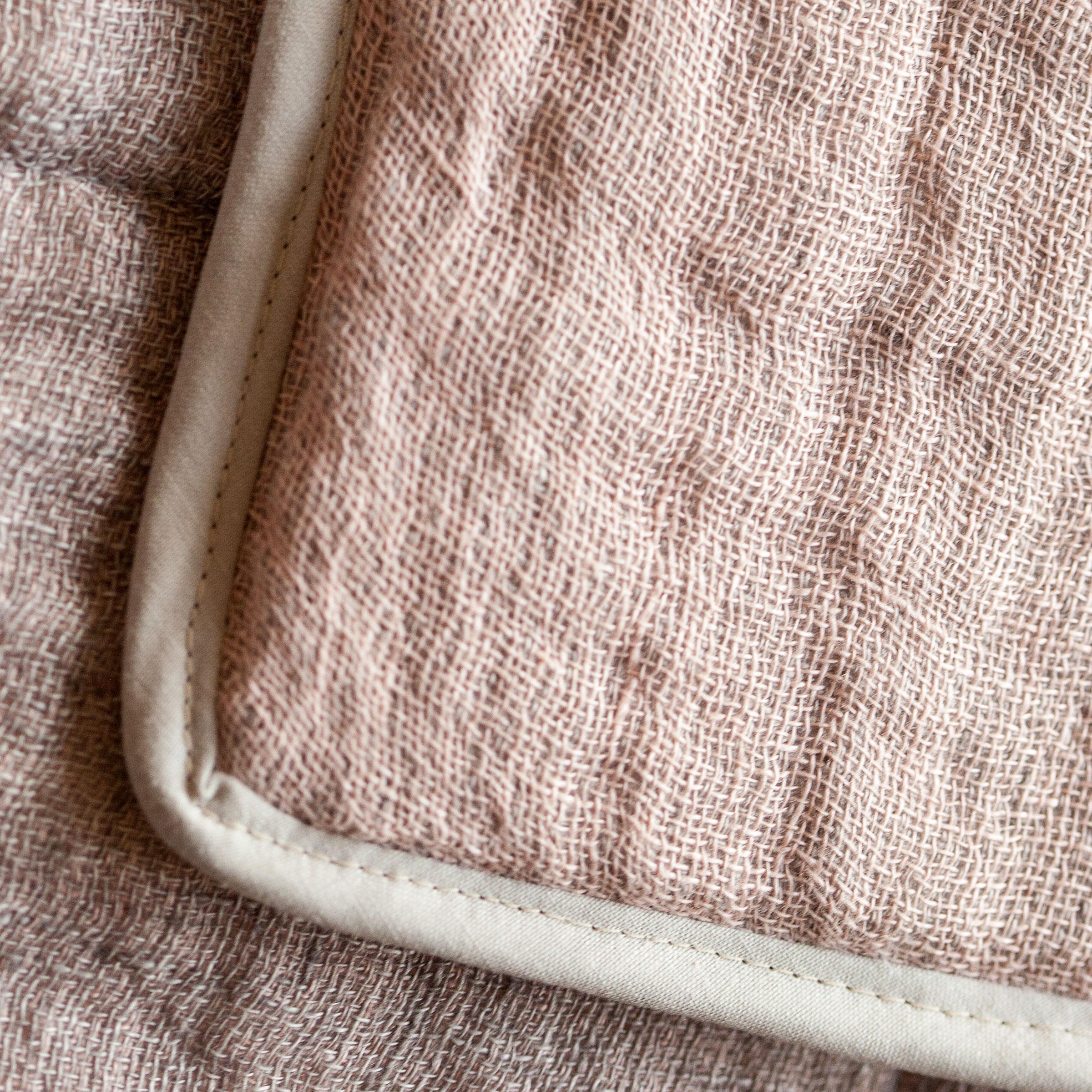 Mrs.Me Bedeind Sprei Celeste Linnen Grey - Blush 140 x 300 cm