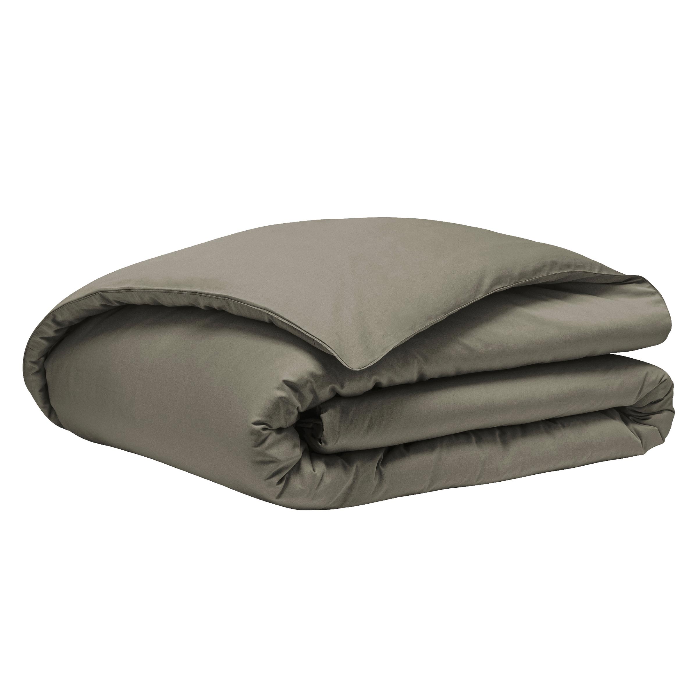 Alexandre Turpault Dekbedovertrek Teophile Organic Satijn 300TC Kaki