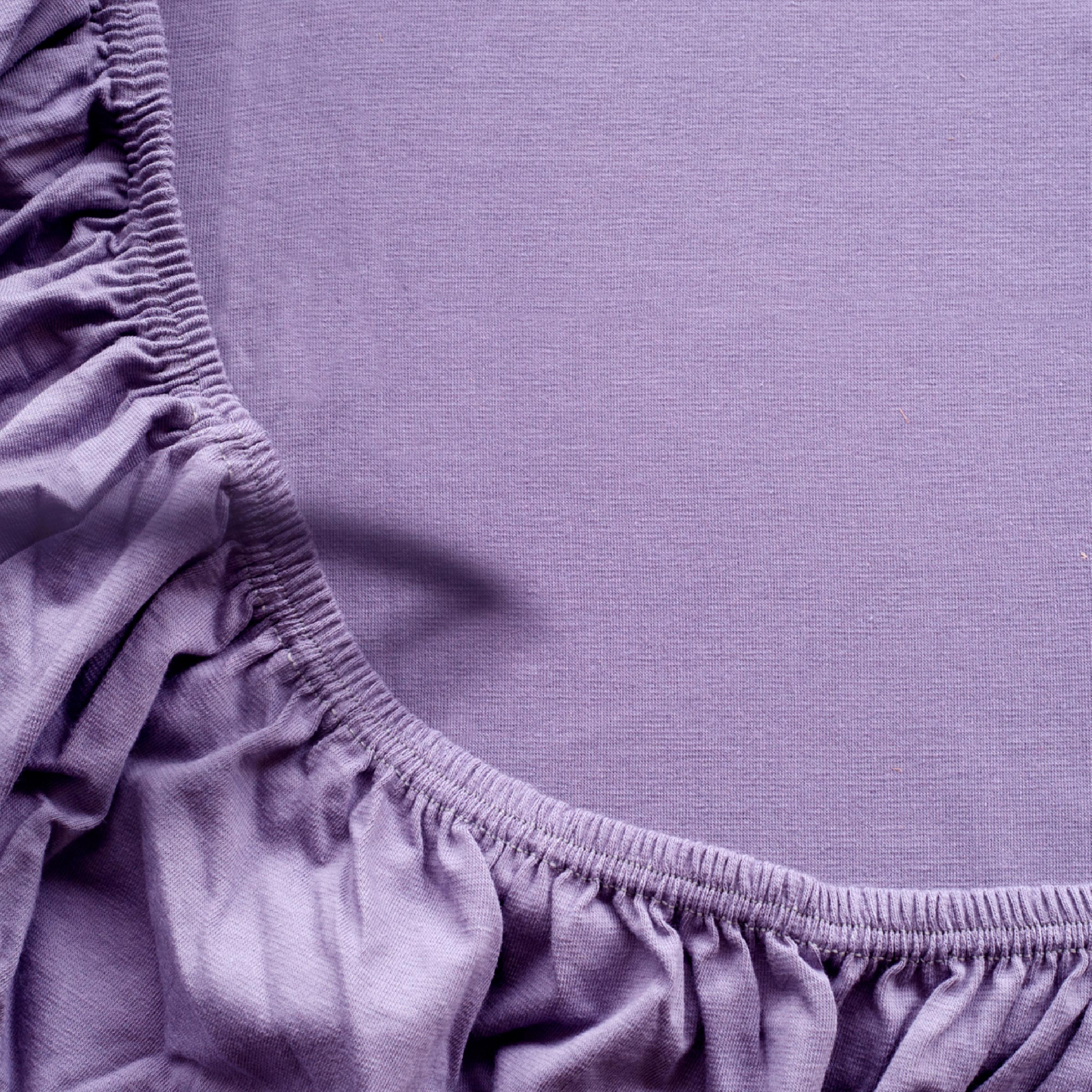 Dommelin Split Hoeslaken Jersey Deluxe Lila  