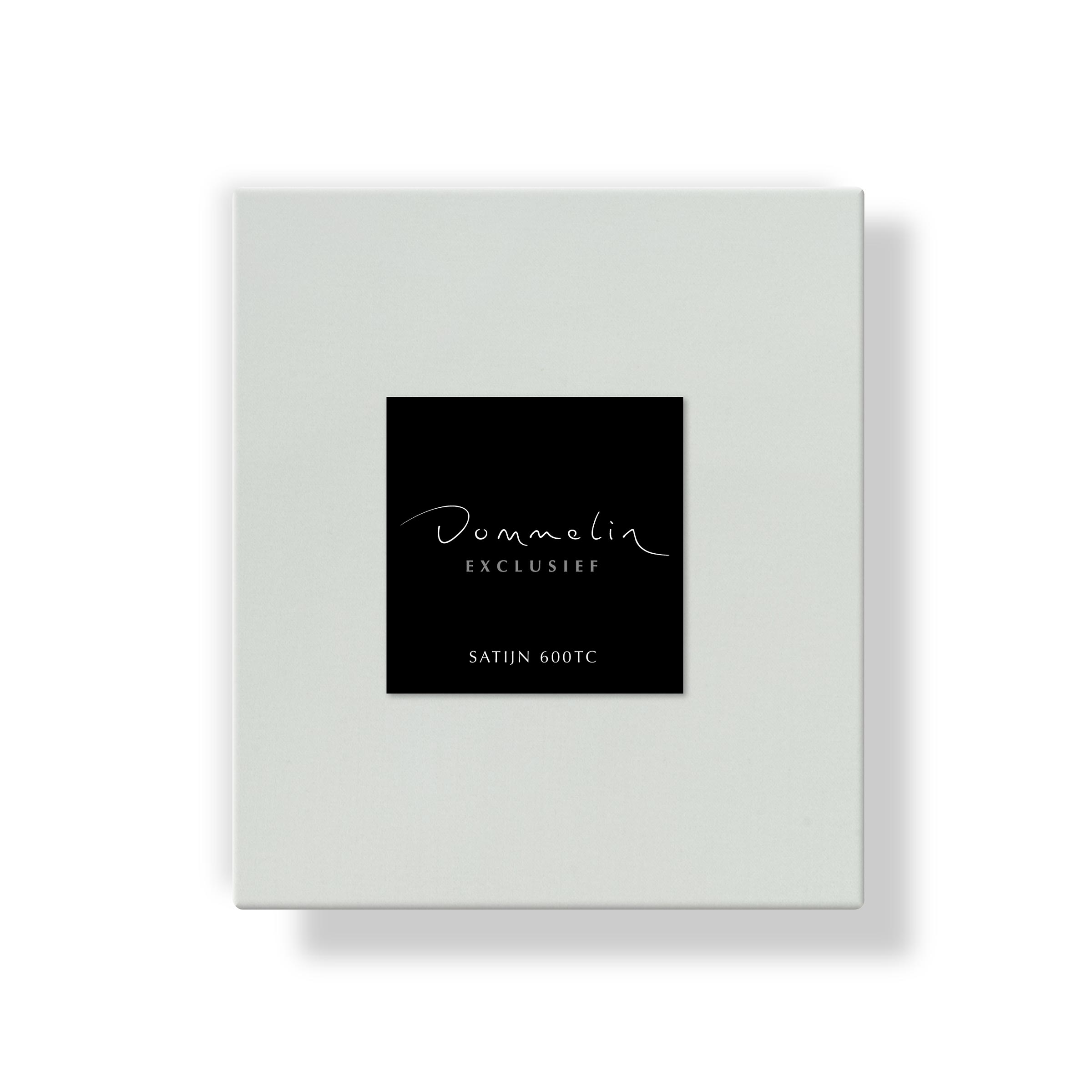 Dommelin Kussensloop Volant Satijn 600TC Ecru 60 x 70 cm