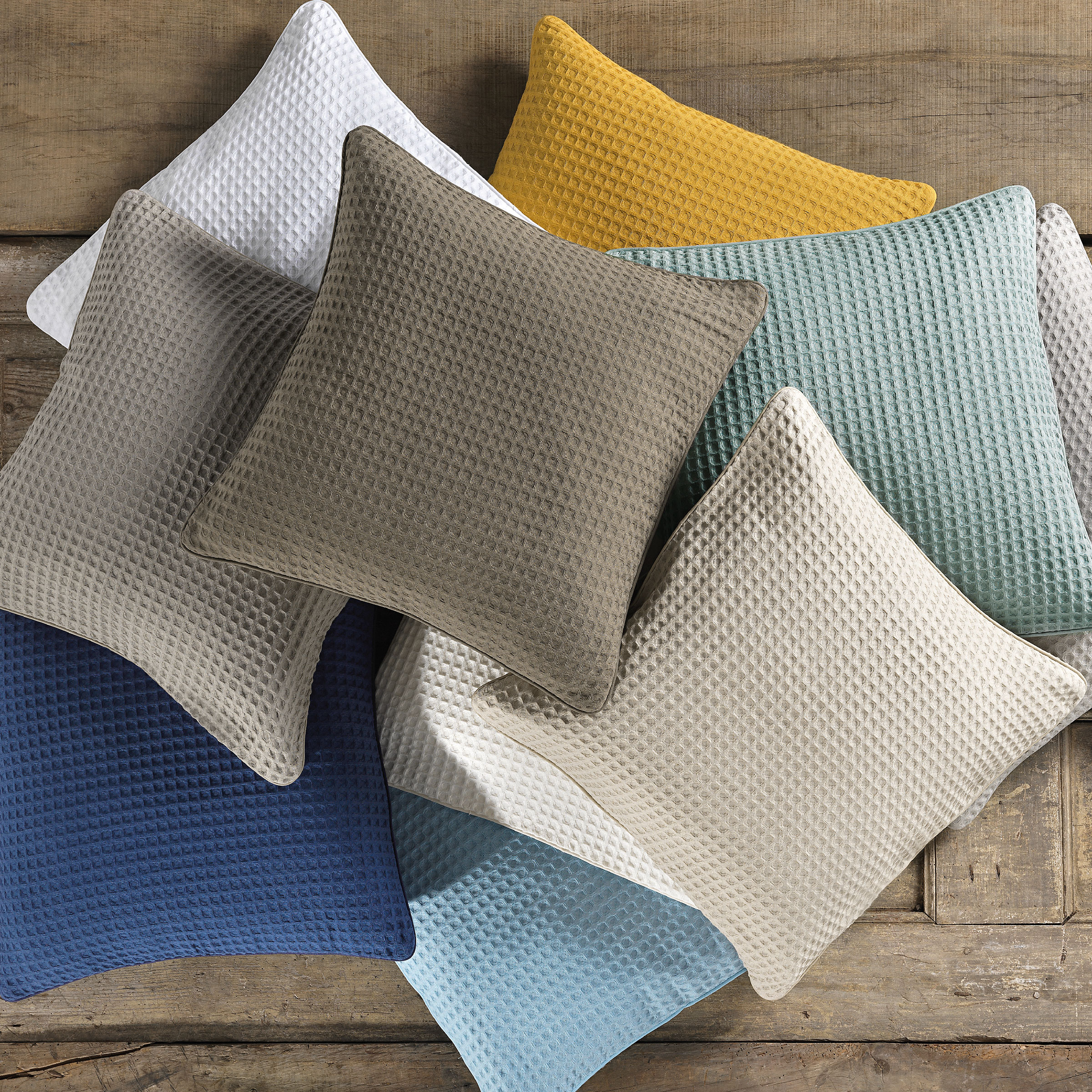 Dommelin Sierkussenhoes Bari Katoen Ambergeel