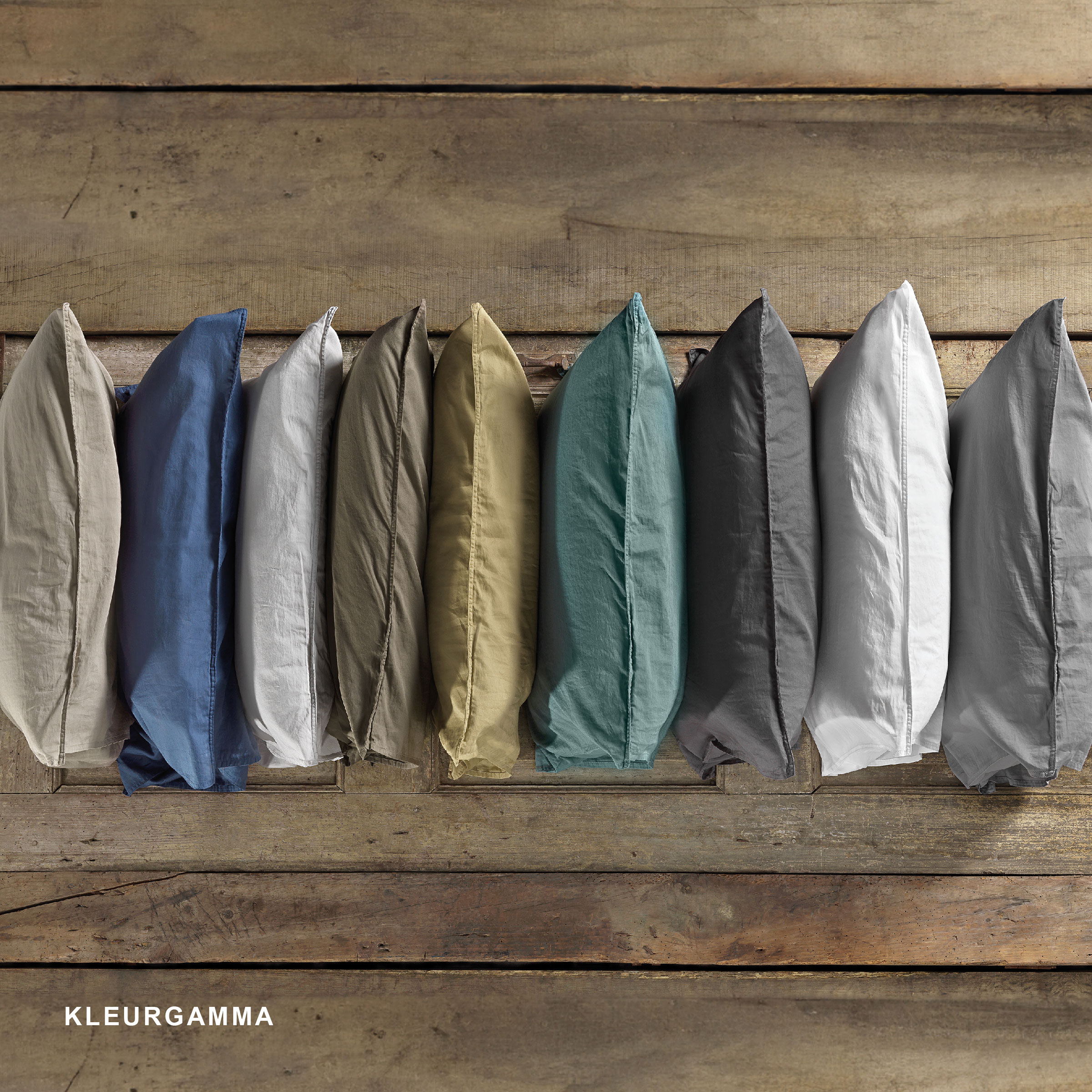 Dommelin Dekbedovertrekset Lavado Stonewashed Satijn 300TC Olifantgrijs