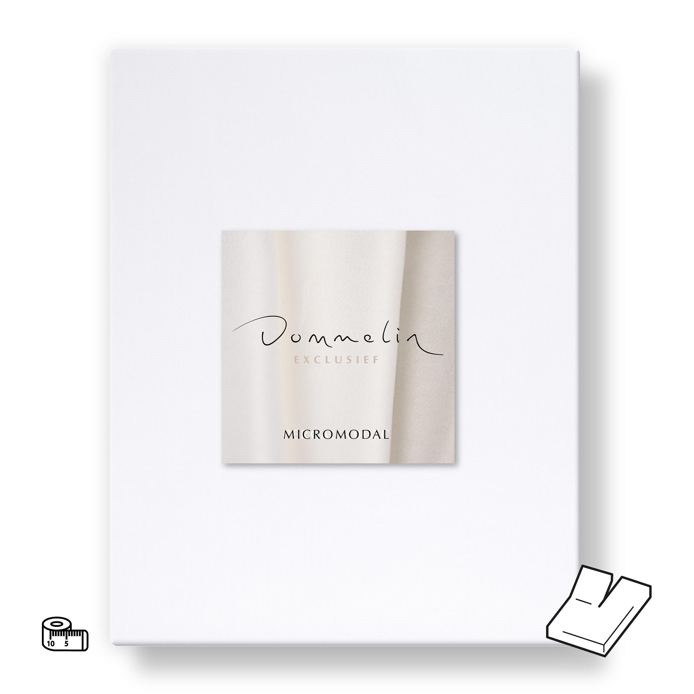 Dommelin Split Hoeslaken op Maat Micromodal 300TC