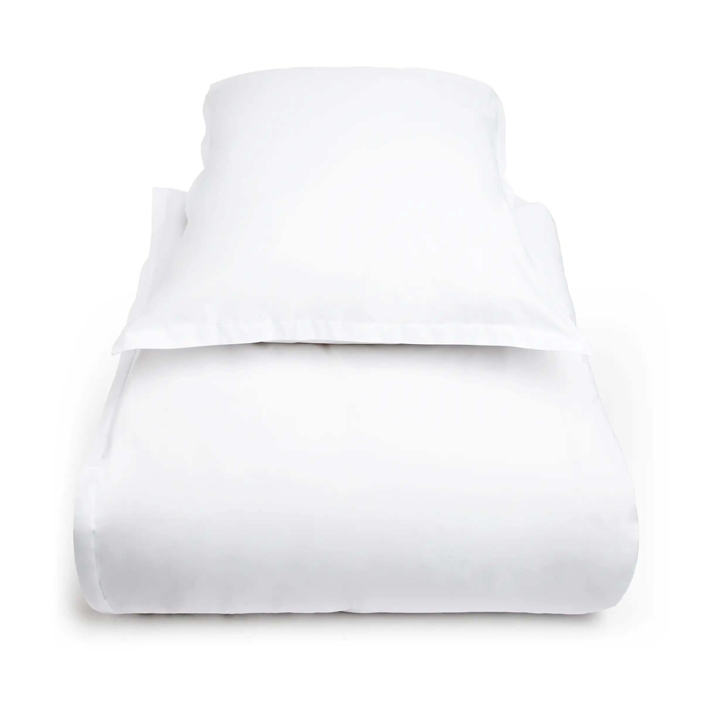 Mrs.Me Dekbedovertrekset Silver Stitch Percal 400TC Wit