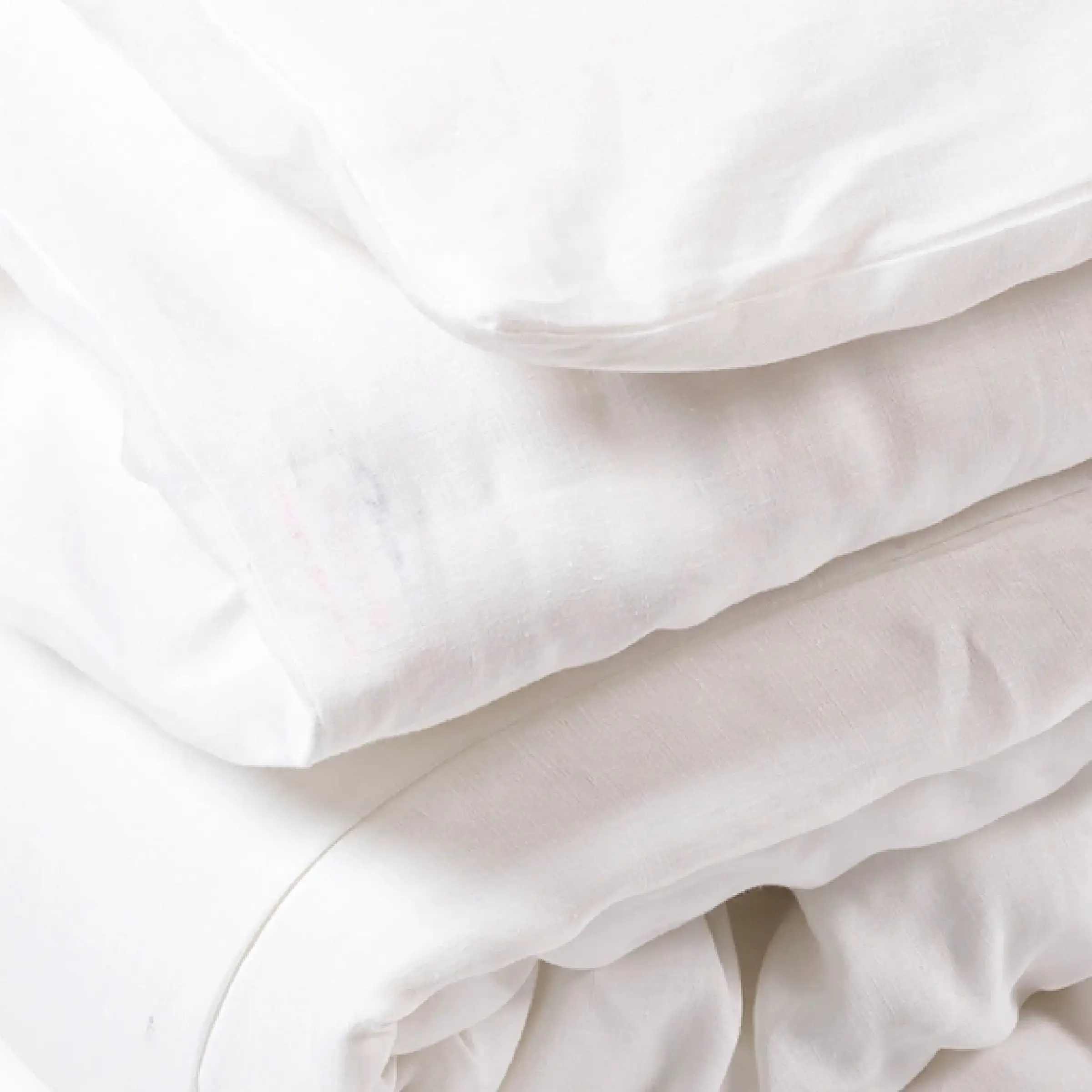 Libeco Dekbedovertrek Heritage Organic Washed Linnen 190 gr/m2 Wit