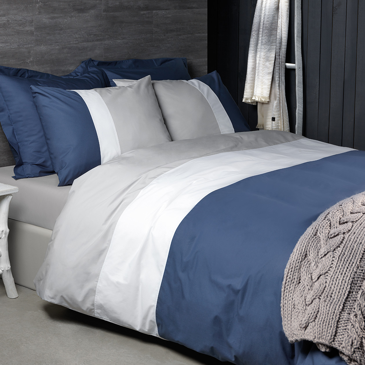 Dommelin Dekbedovertrekset Padua Percal 200TC Zilver