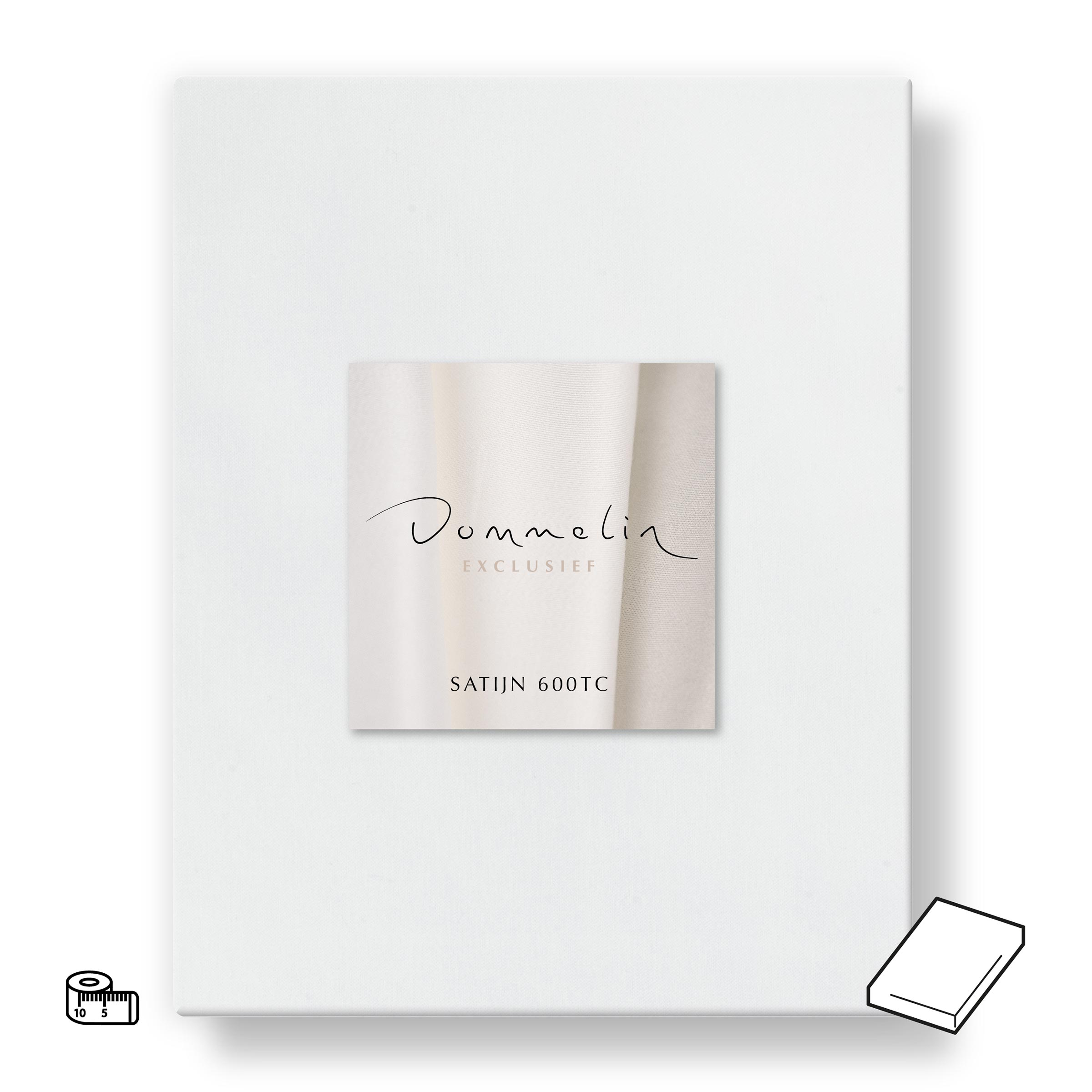 Dommelin Hoeslaken op Maat Satijn 600TC