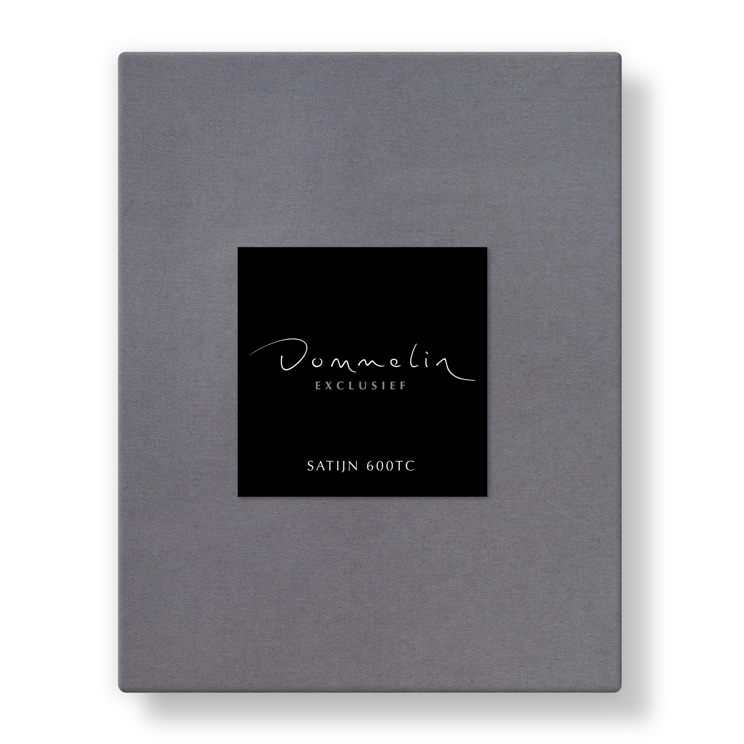 Dommelin Split Hoeslaken Satijn 600TC Zink