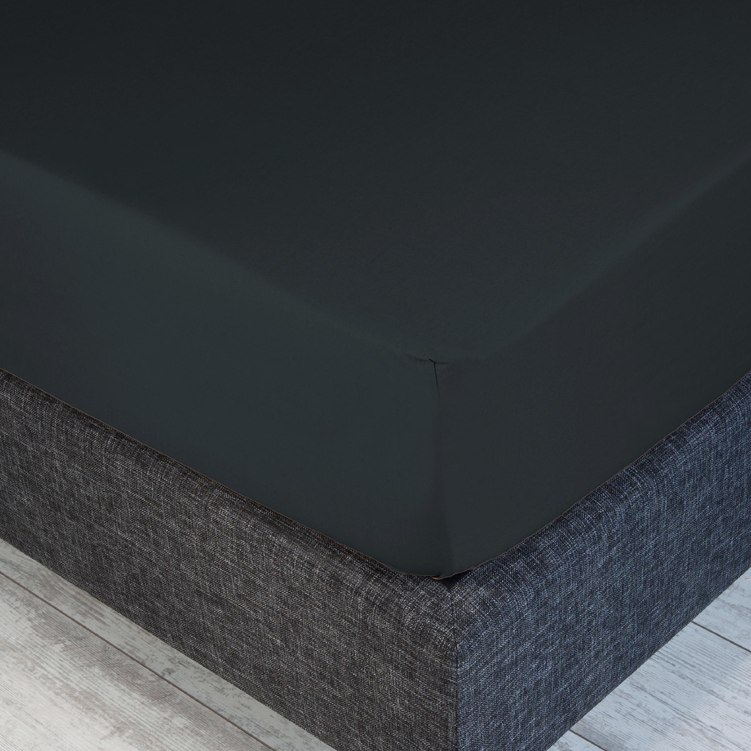 Dommelin Hoeslaken Satijn 300TC Donkergrijs