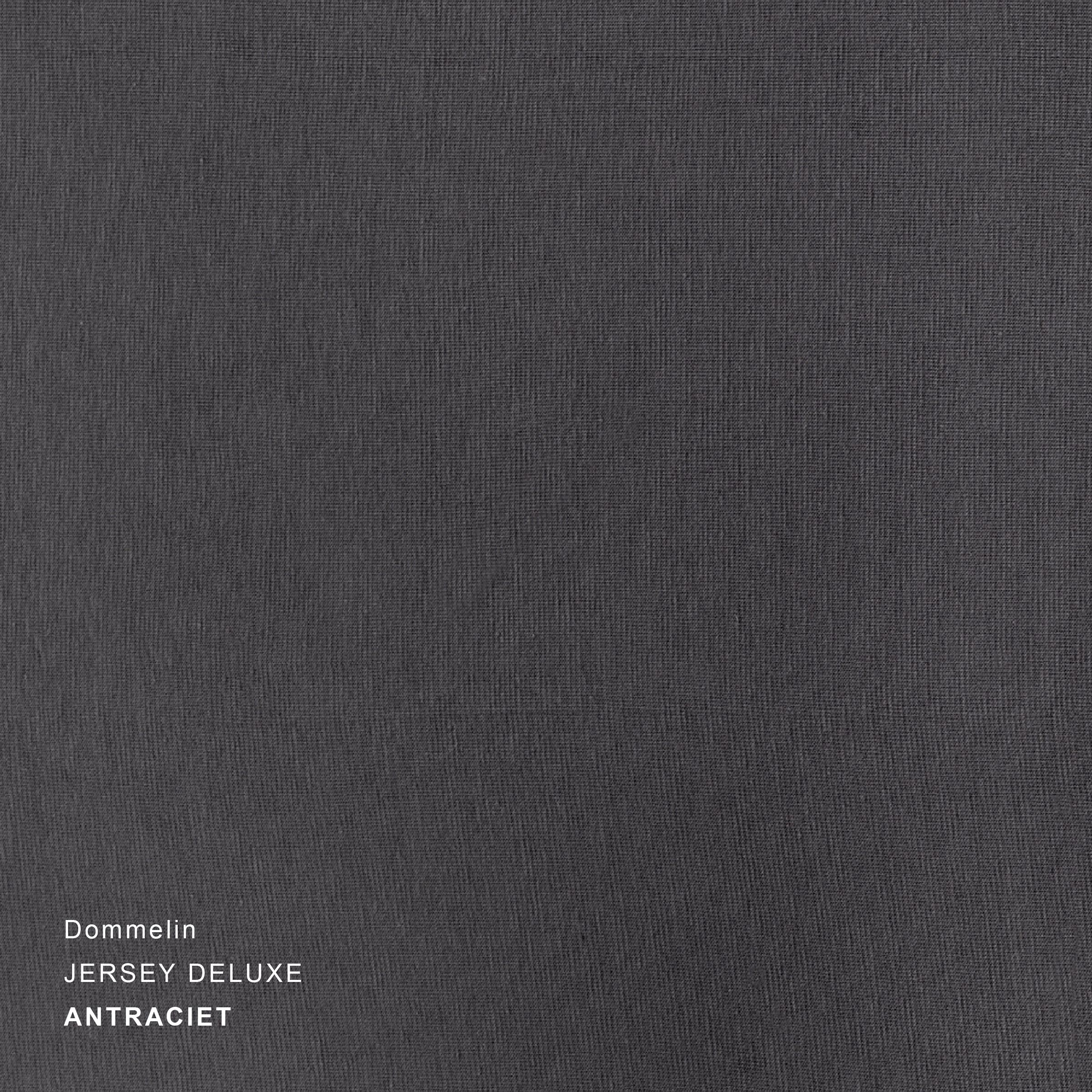 Dommelin Hoeslaken Jersey Deluxe Antraciet