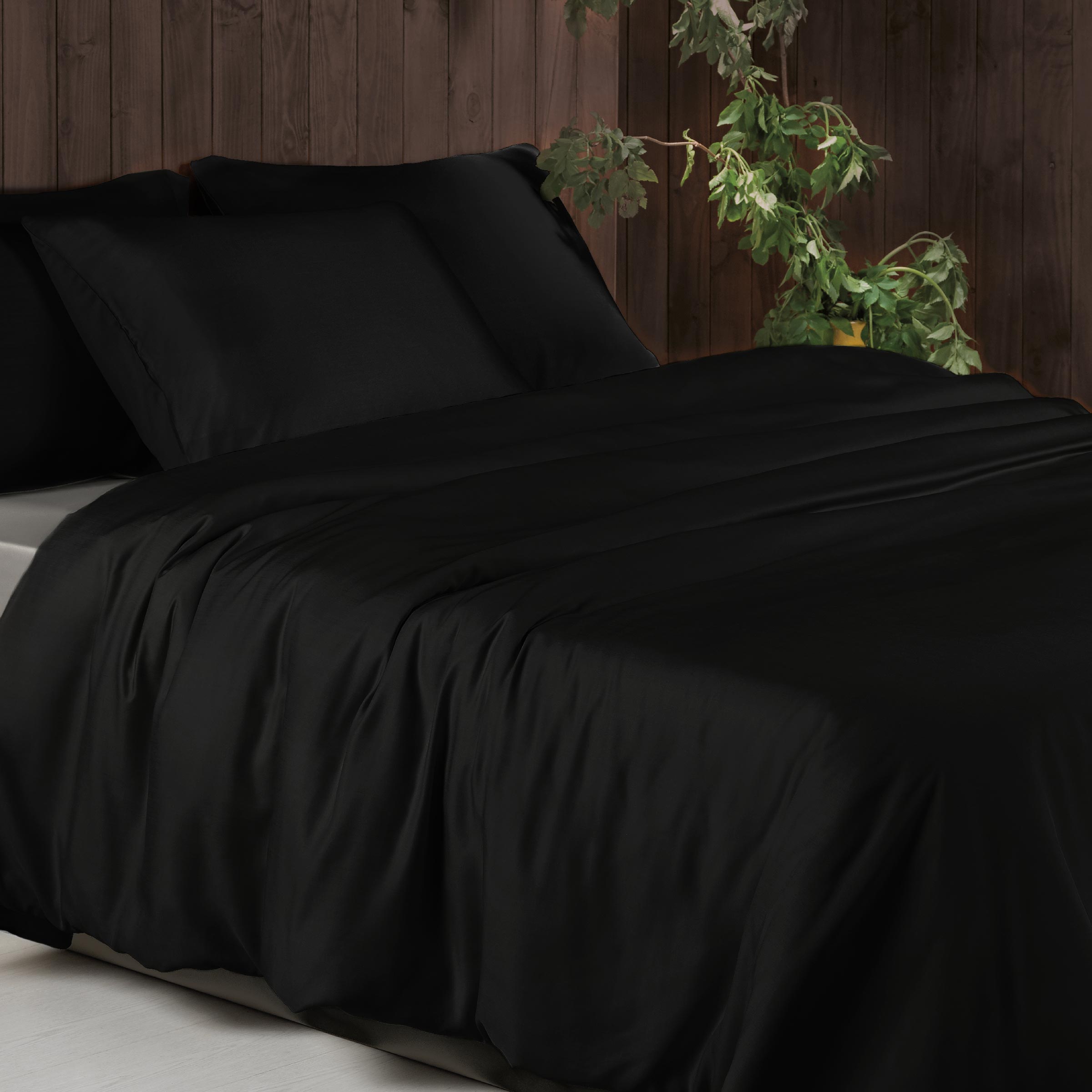 Dommelin Kussensloop Micromodal Zwart