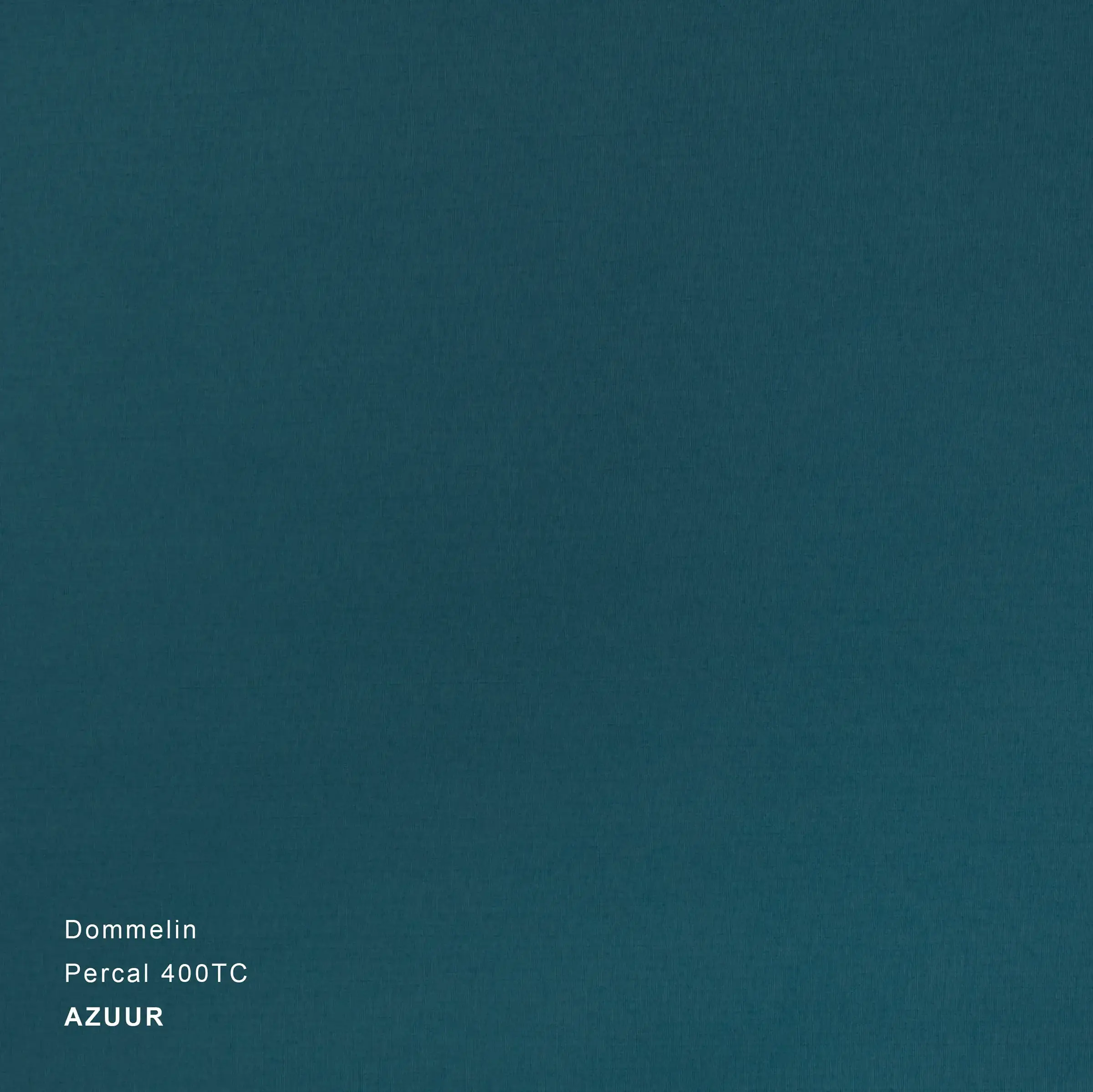 Dommelin Kussensloop Volant Percal 400TC Azuur 60 x 70 cm