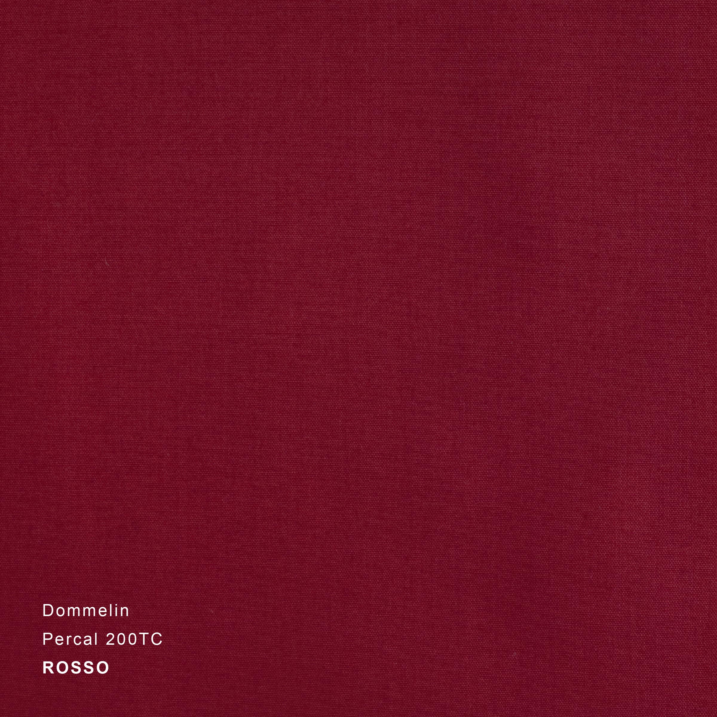 Dommelin Dekbedovertrek Set Percal 200TC Rosso