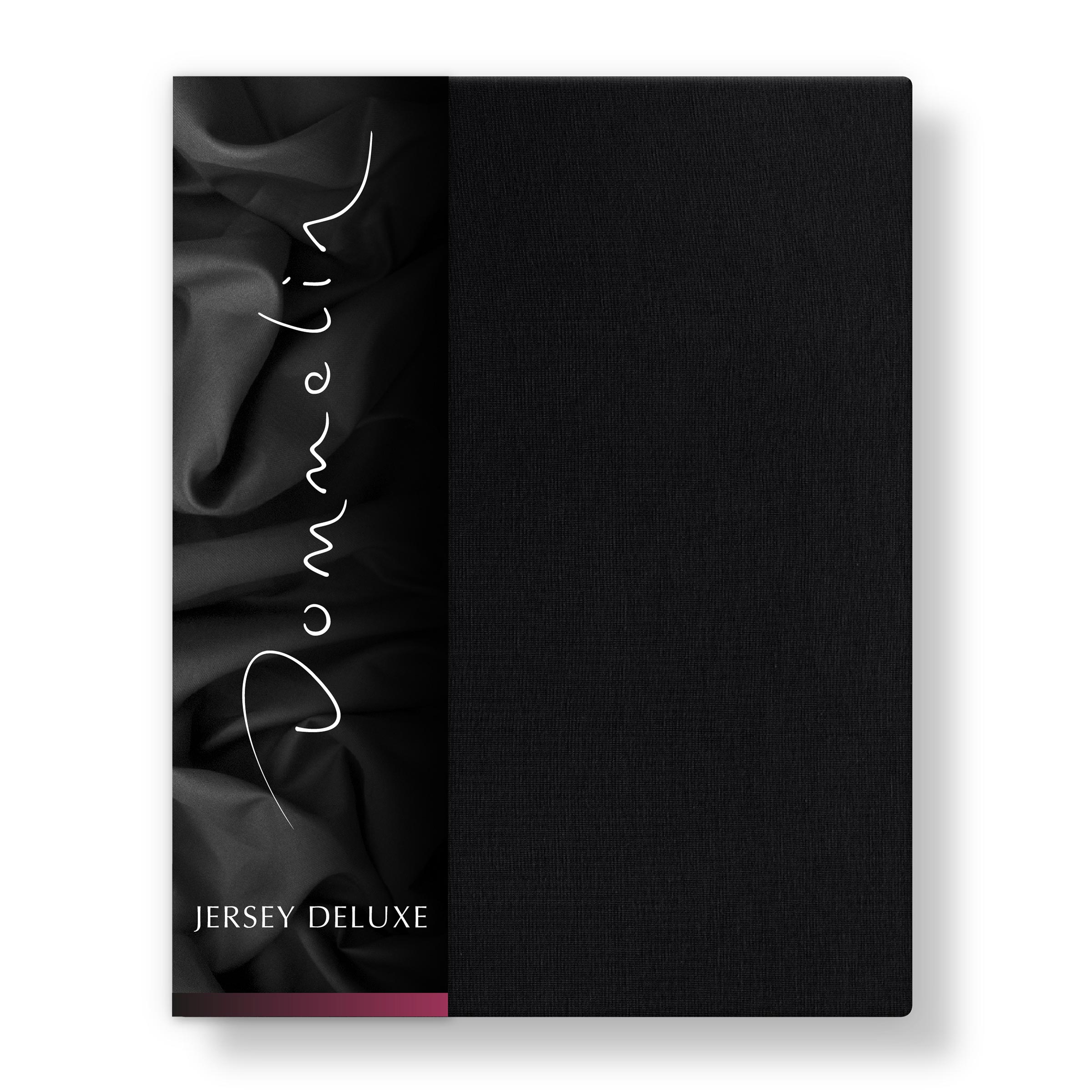 Dommelin Topper Hoeslaken Jersey Deluxe Zwart