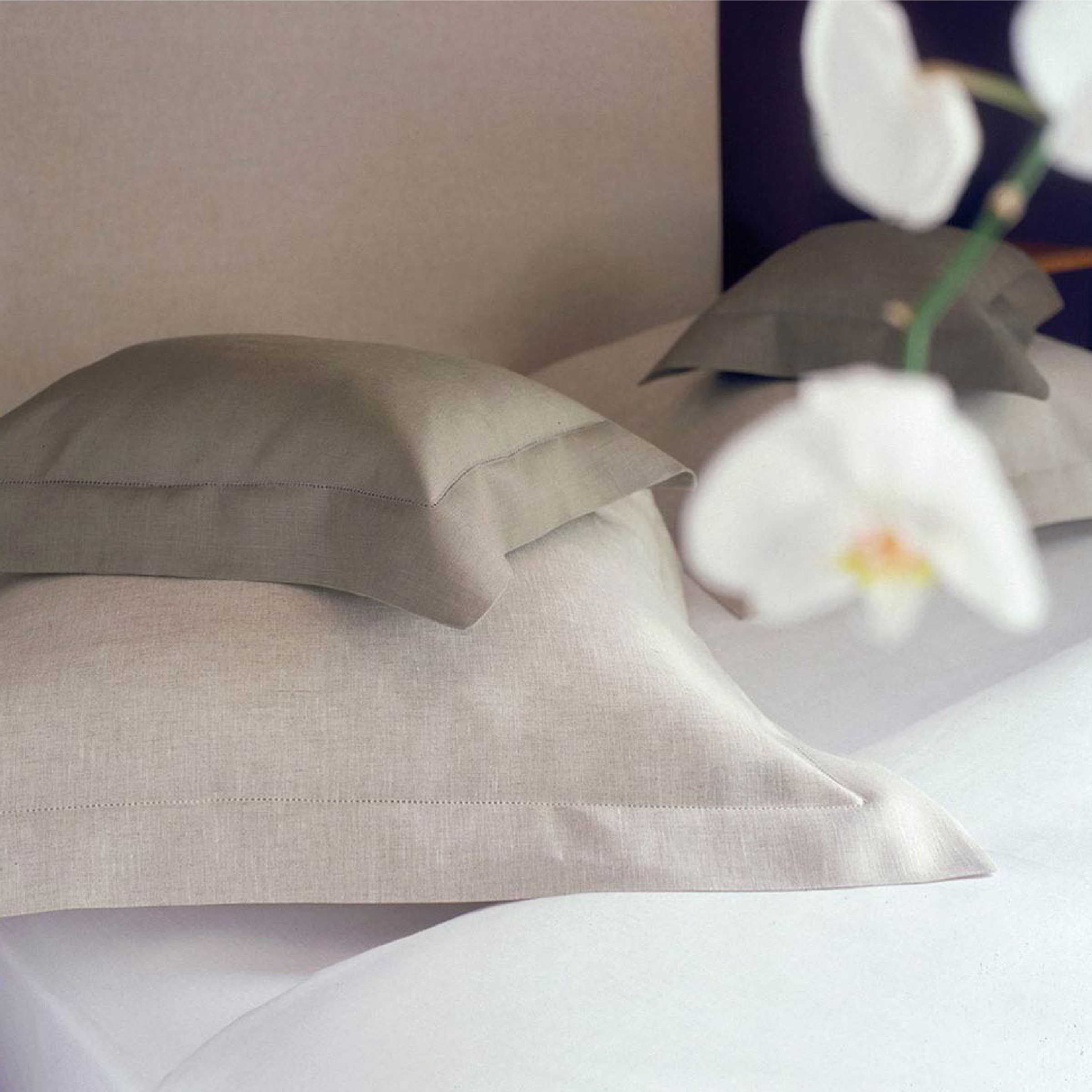 Alexandre Turpault Dekbedovertrek Set Cythere Linnen Wit